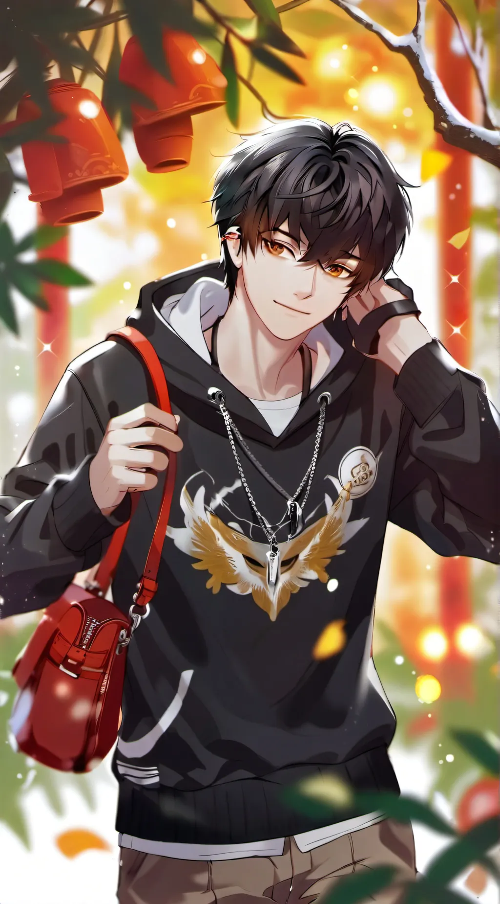 ai character: Xander background