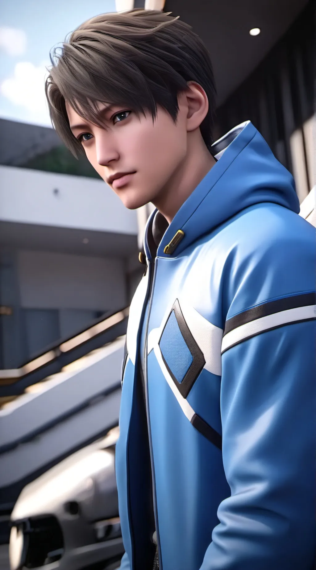 ai character: Jake  background