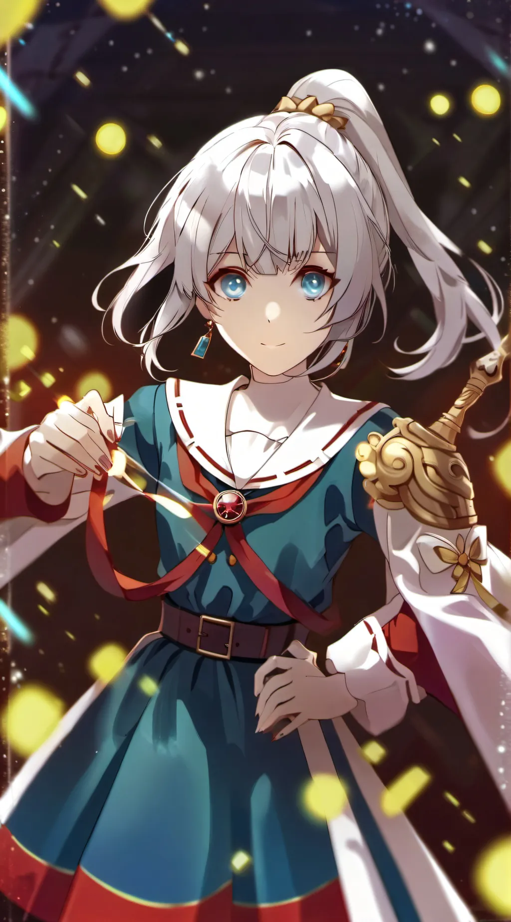 ai character: Ashley background