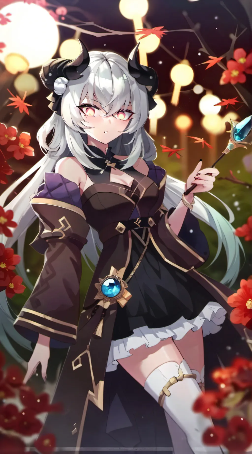 ai character: Ayaka zaphiyr background