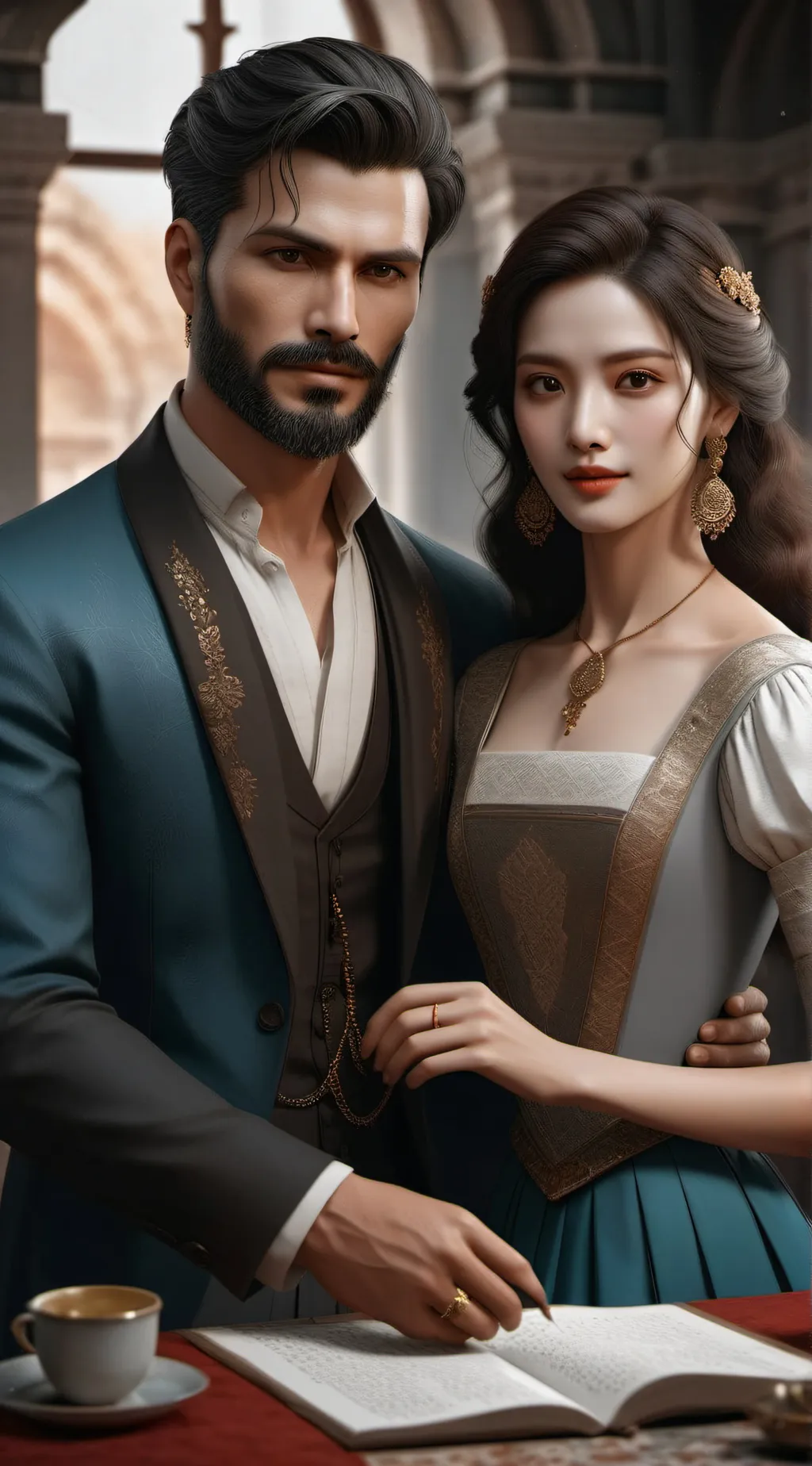 ai character: Blaze background