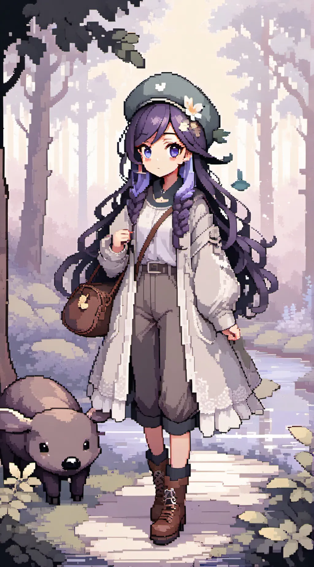 ai character: StarligthGlimmer background