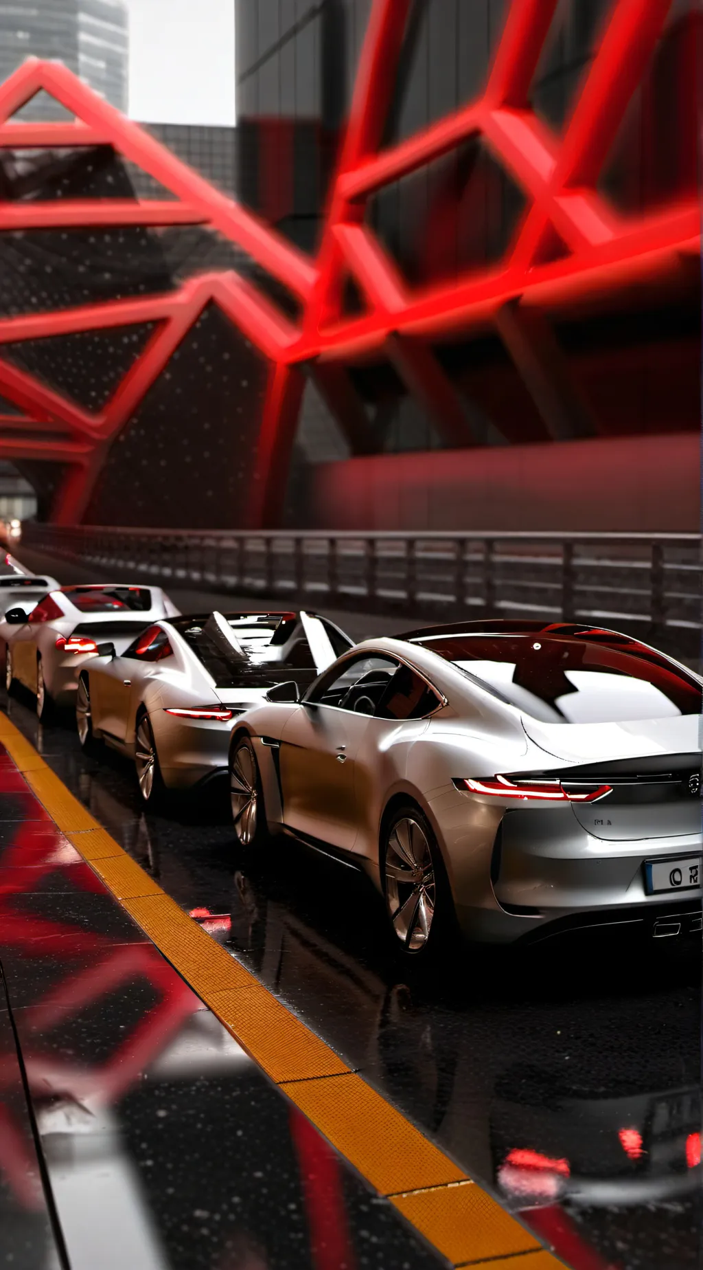 ai character: HB/HH Traffic jam background