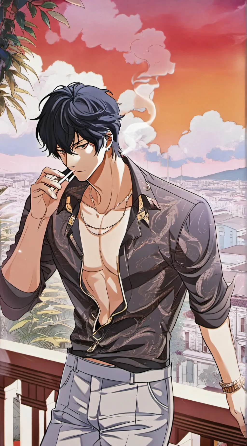 ai character: Kim Tae-Sung background