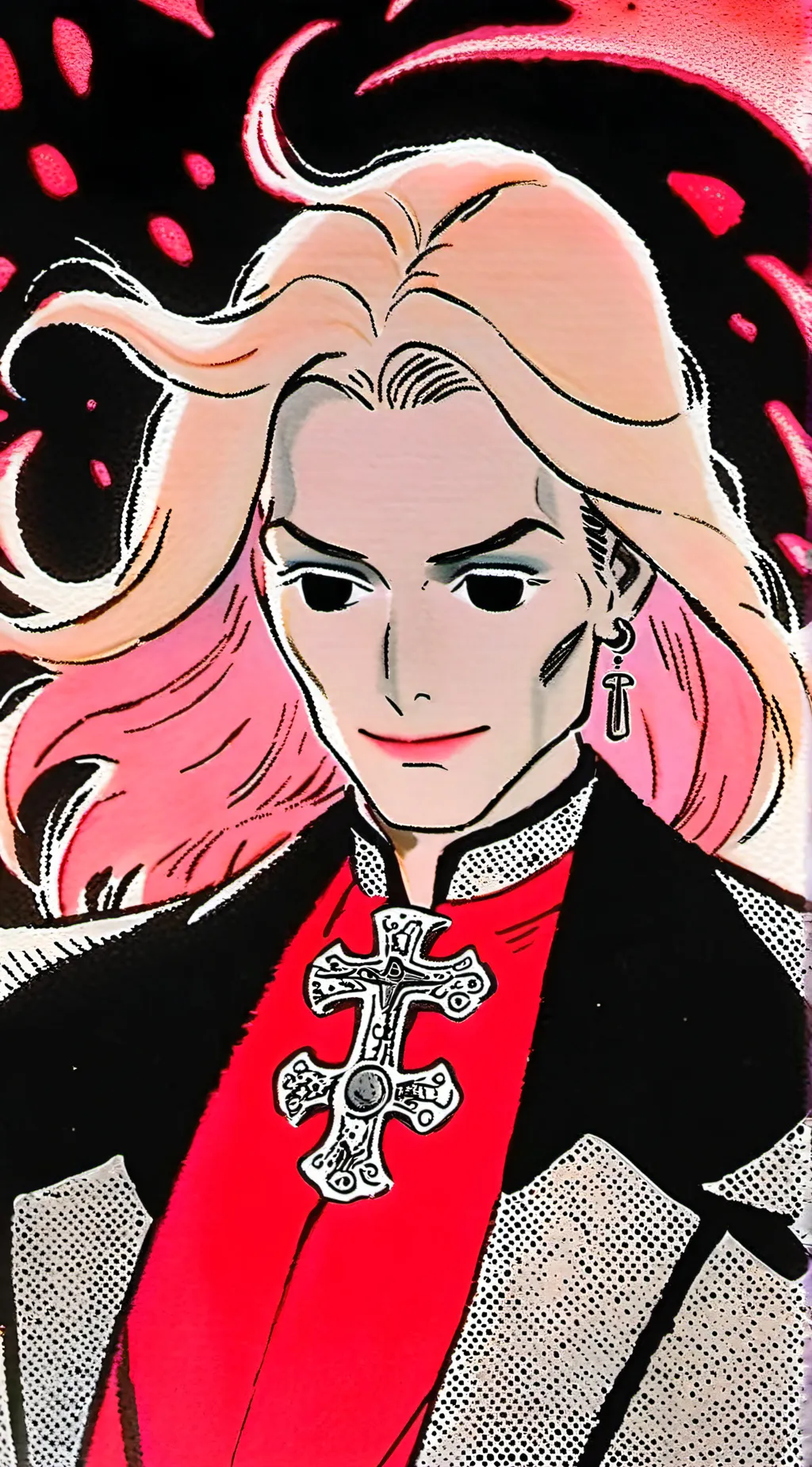 ai character: Абаддон  background