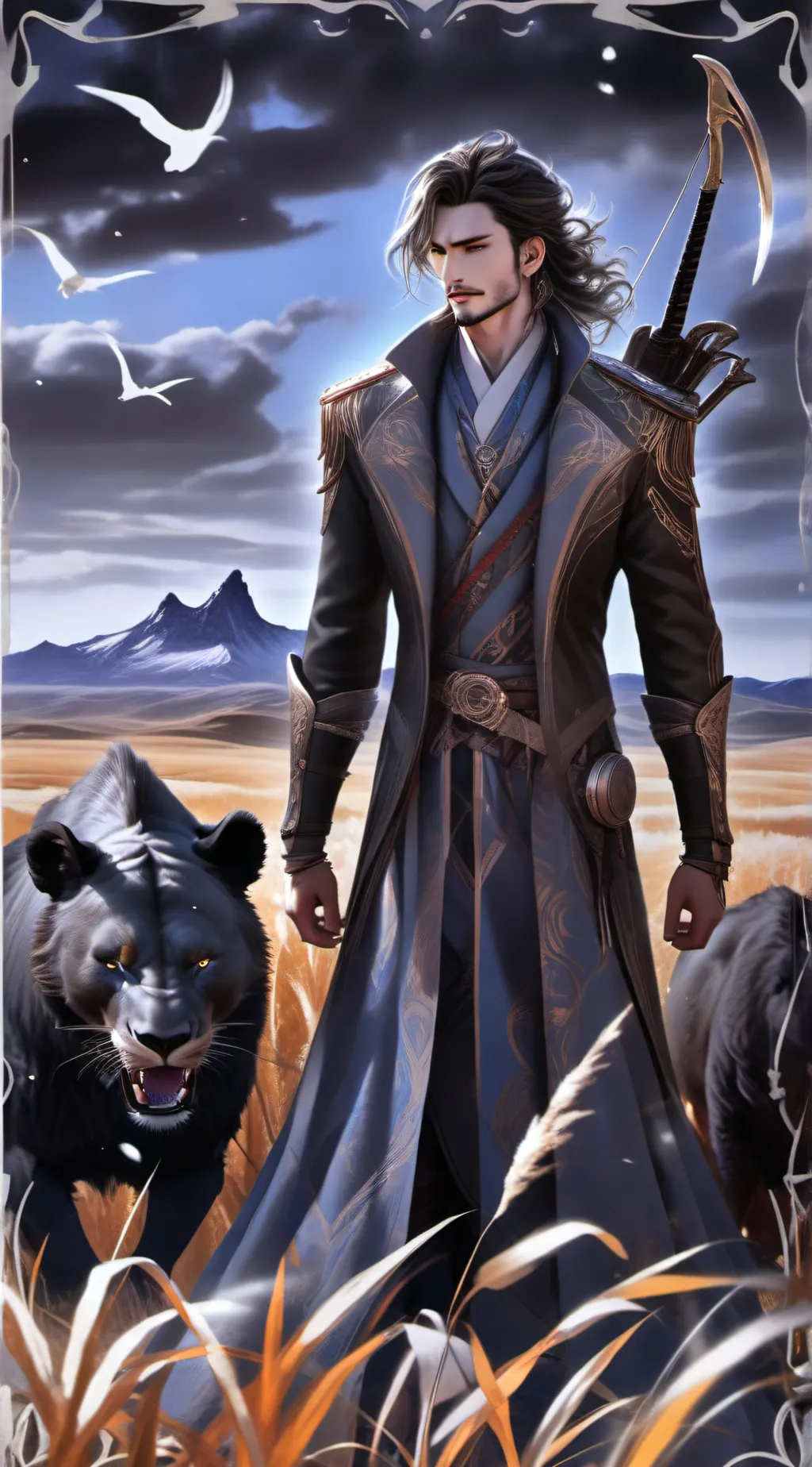 ai character: Axel background