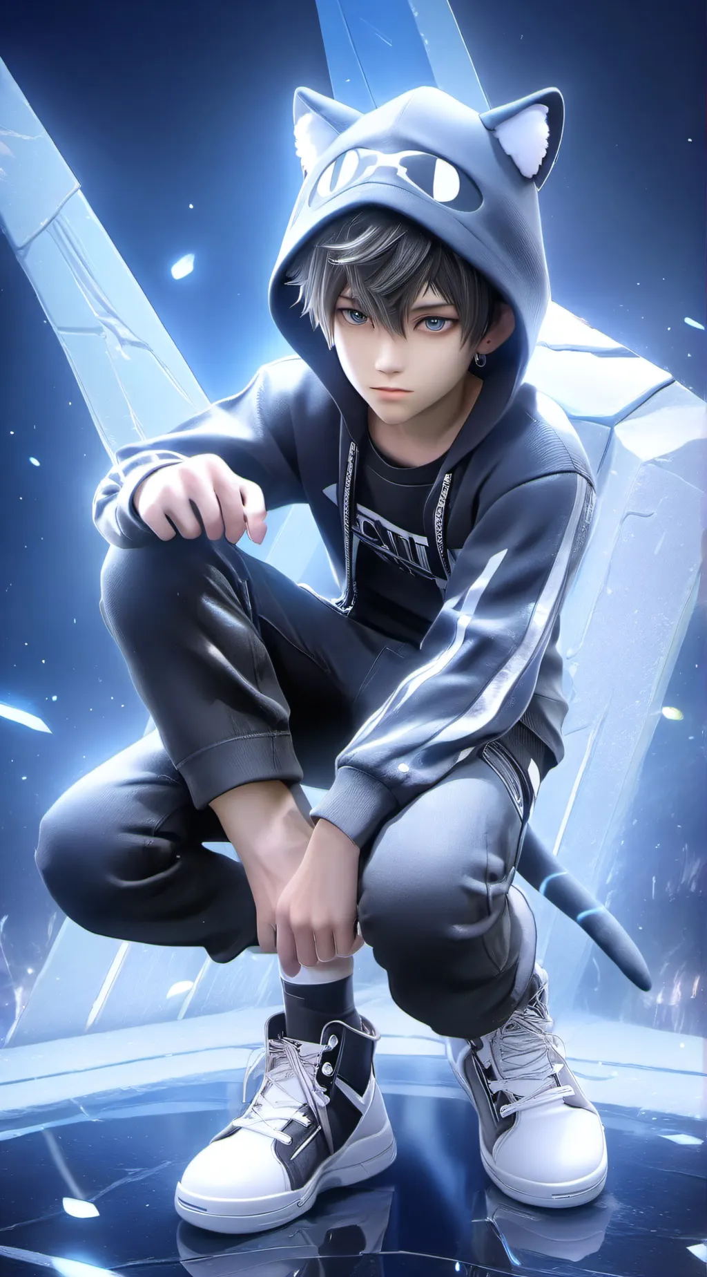 ai character: Zack background