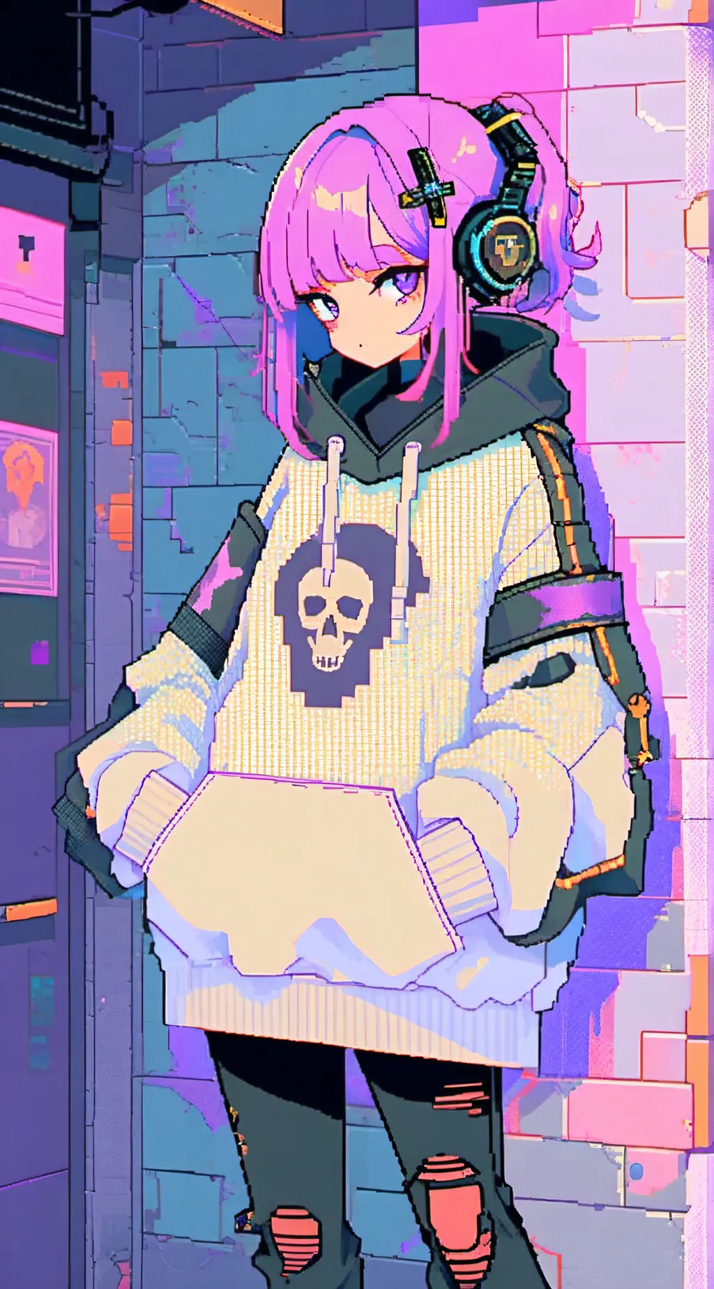 ai character: Uzi Doorman  background