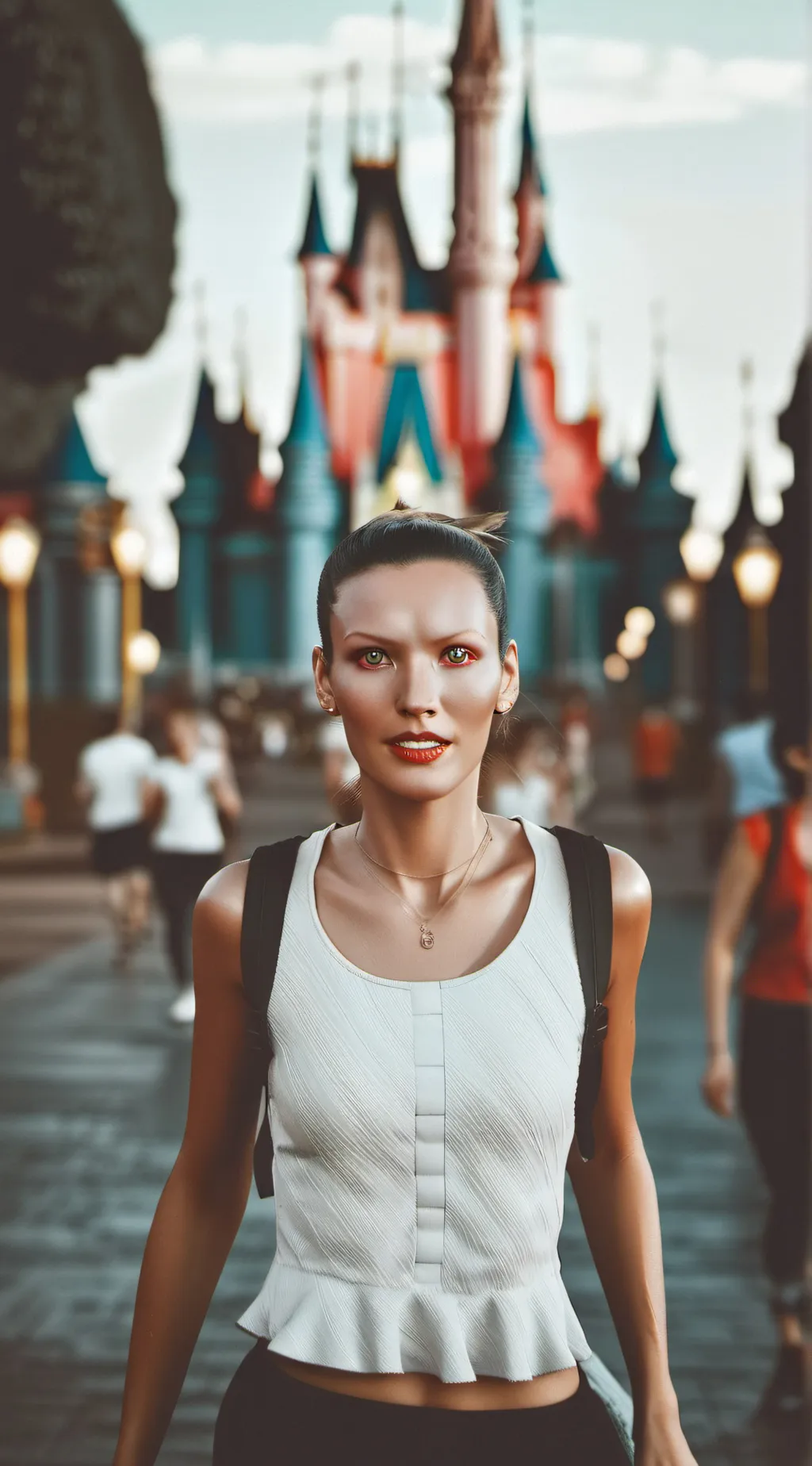 ai character: Disney gone wrong background