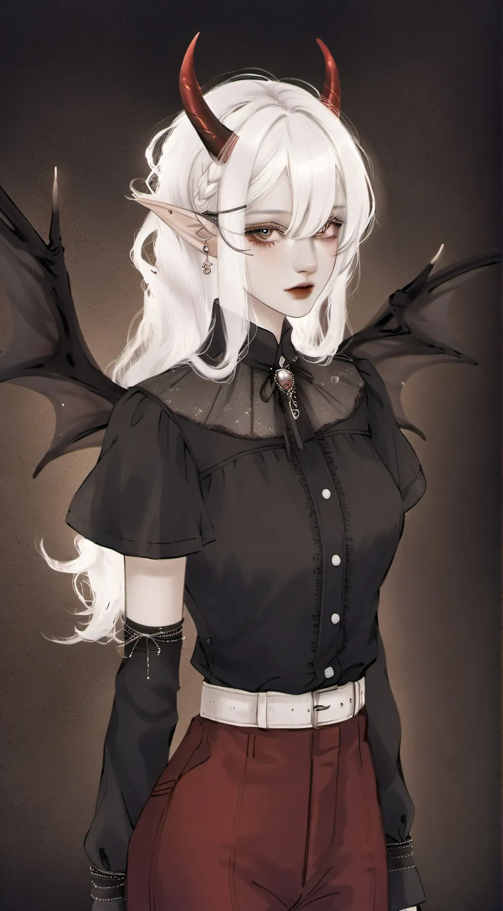 ai character: Dove  background