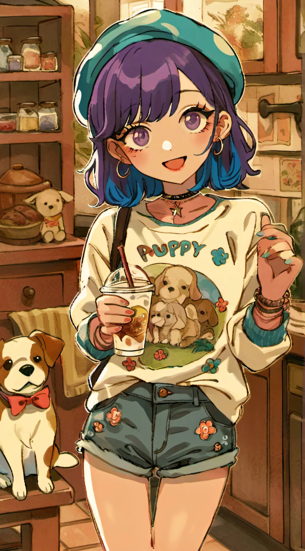 ai character: Mha among us background