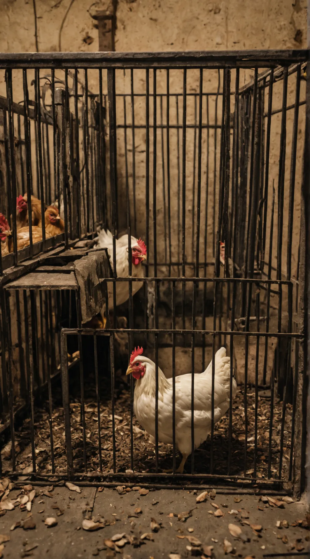 ai character: Escape kfc background