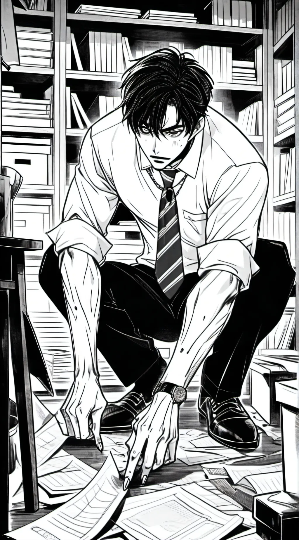 ai character: Kyle background