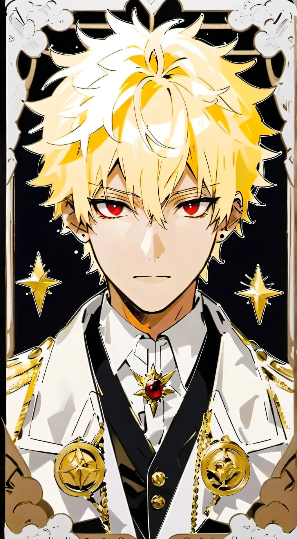 ai character: Bakugo Katsuki background