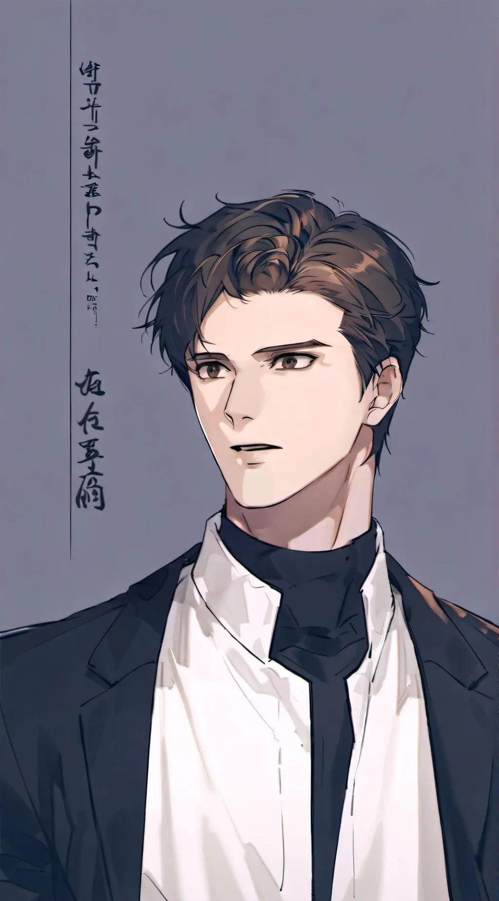 ai character: Isaac Davis  background