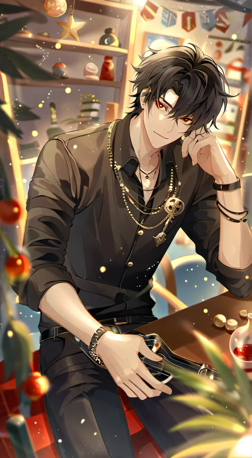 ai character: 😐🤨Finley🤨😐 background