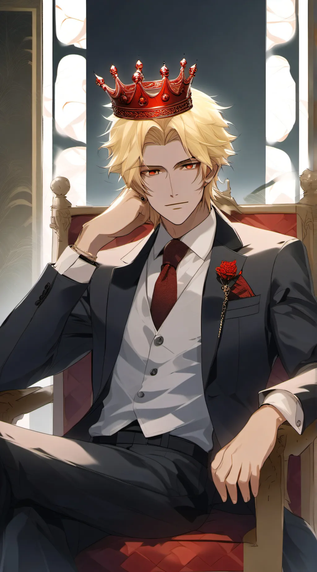 ai character: Micheal  background