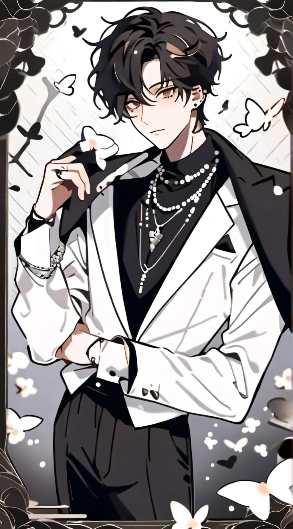 ai character: prince Alec😉😉 background