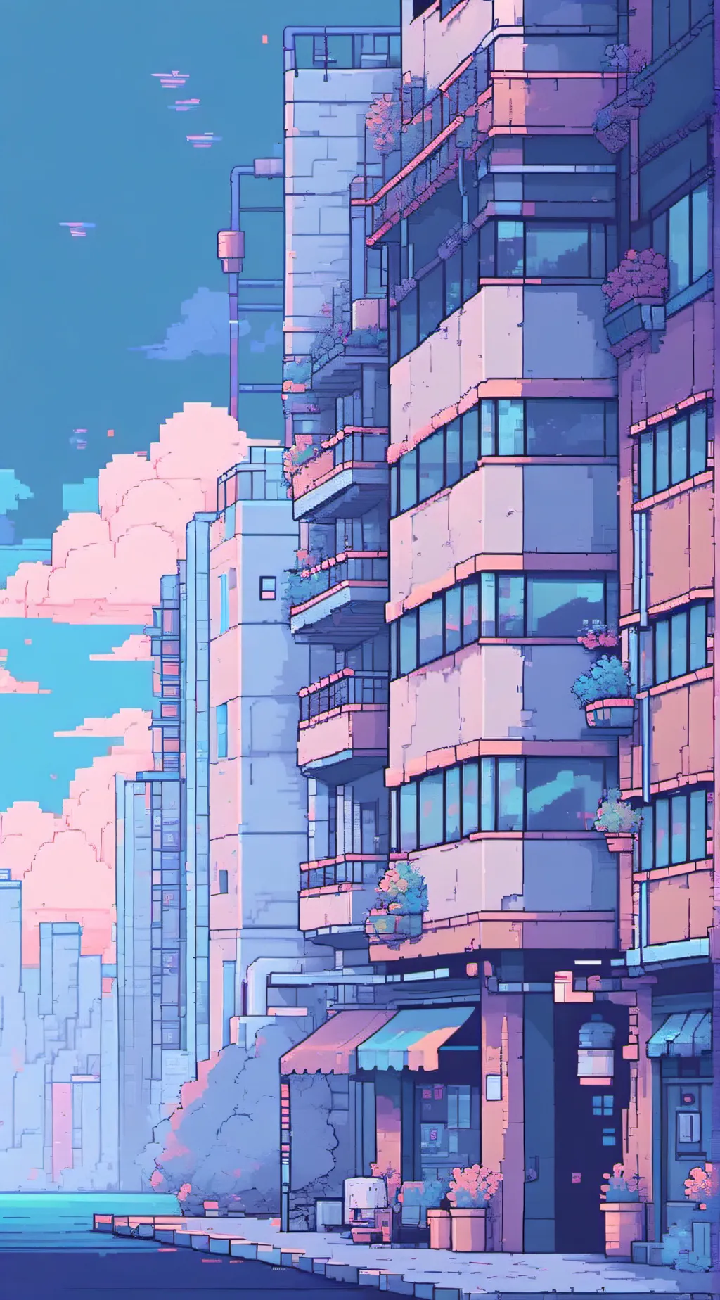 ai character: dandy x Astro  background