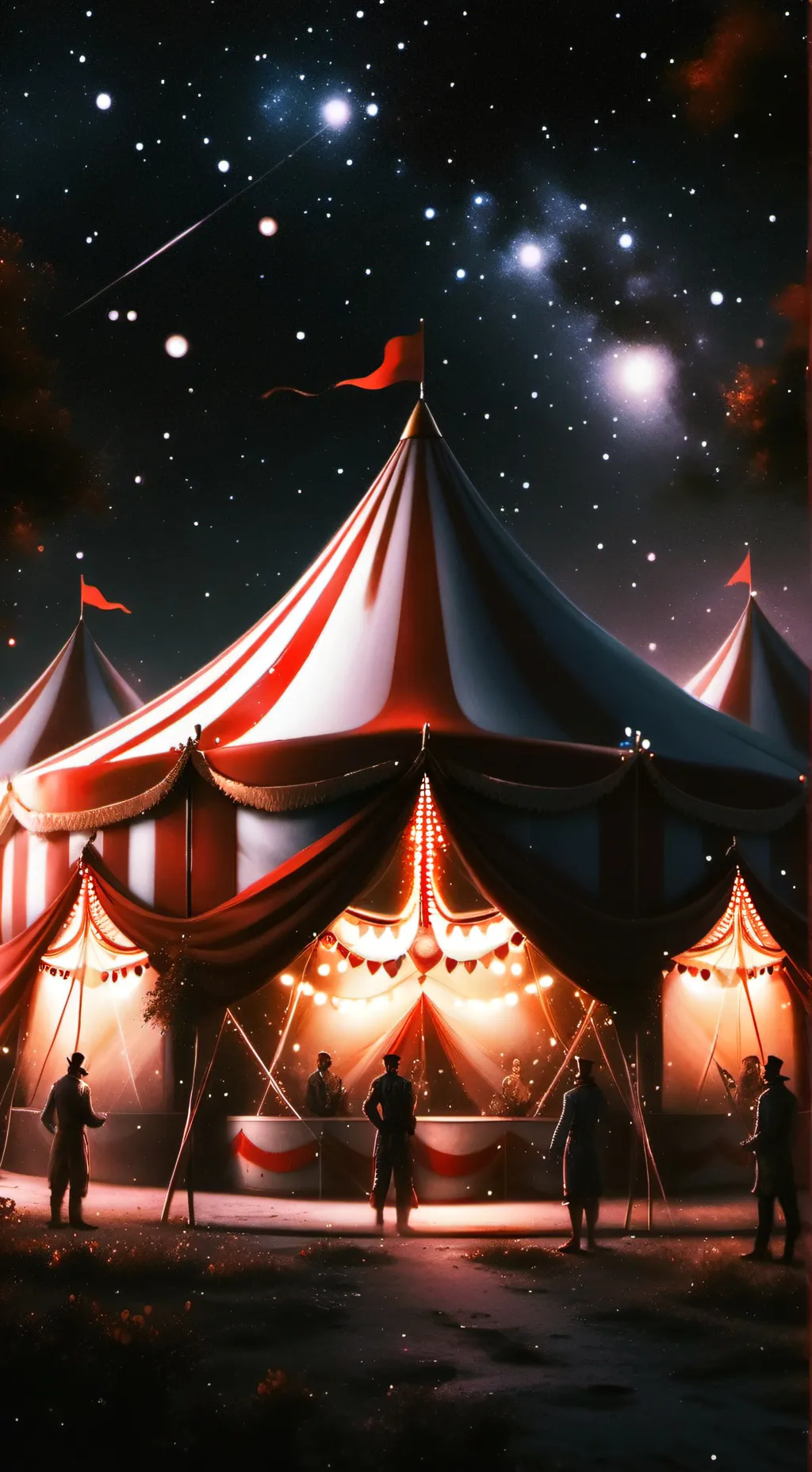 ai character: camping trip background