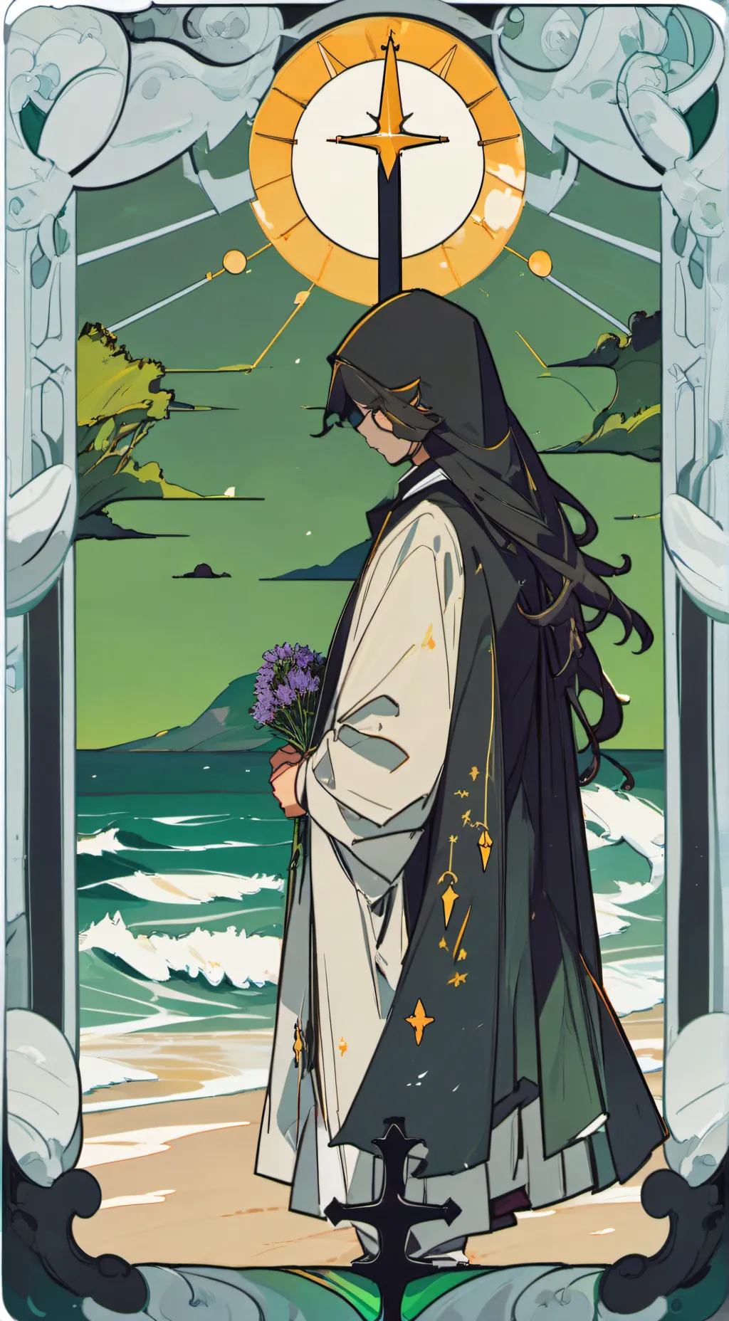 ai character: depression  background