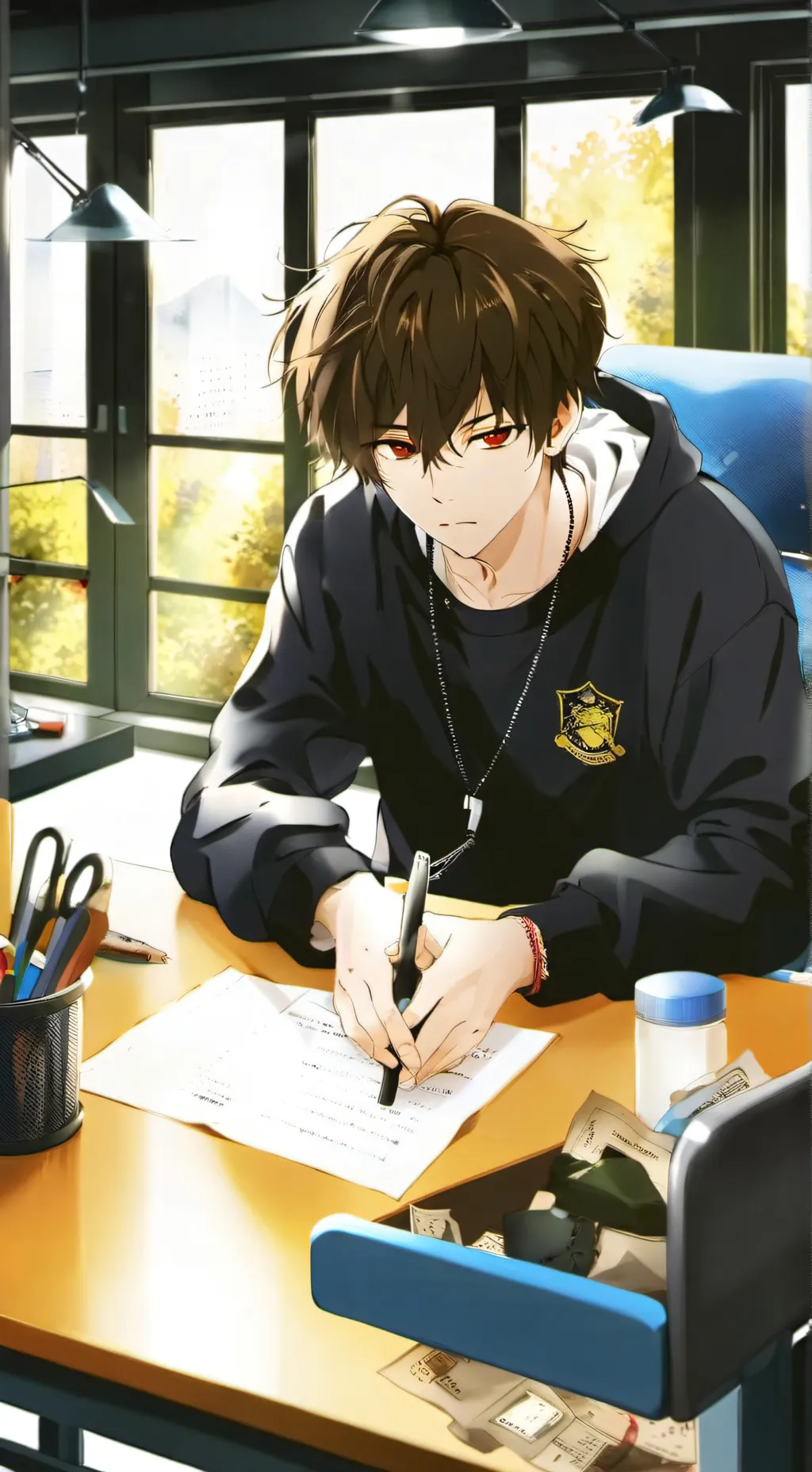 ai character: Noah background