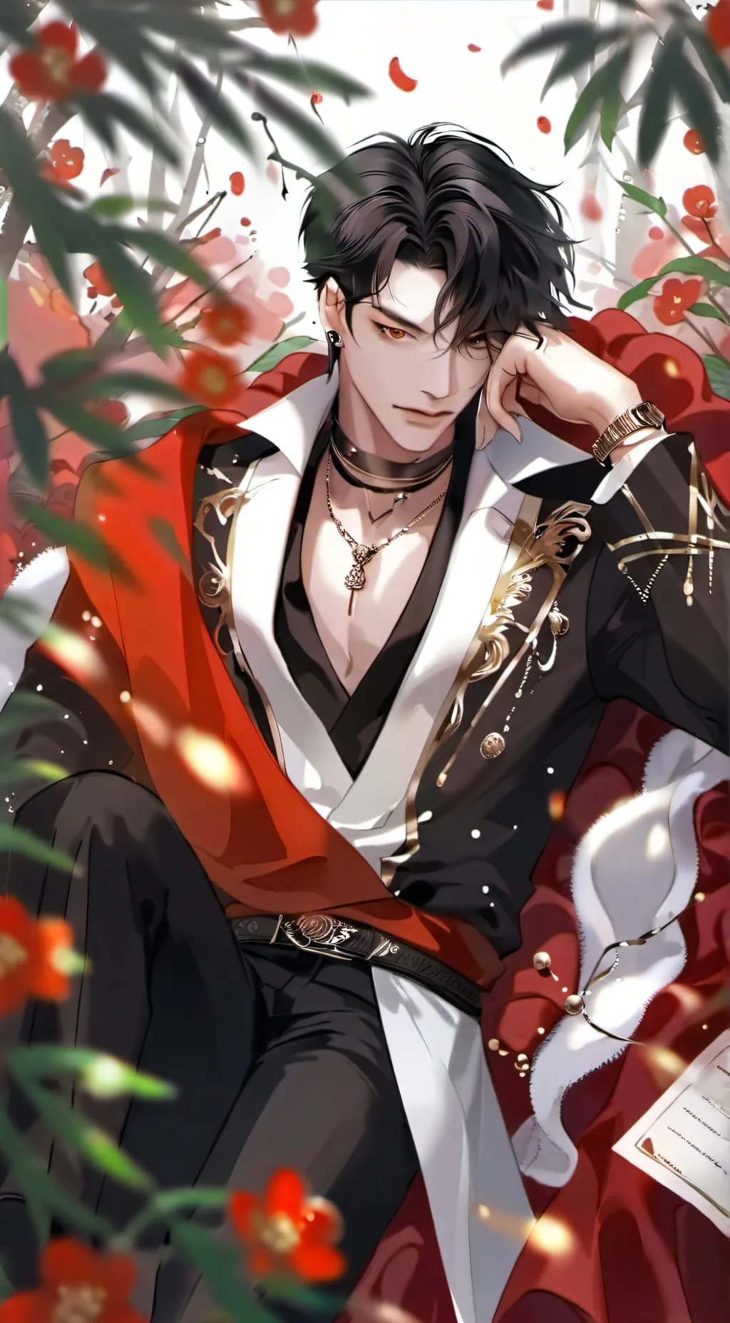 ai character: Ethan (Black Rose) background