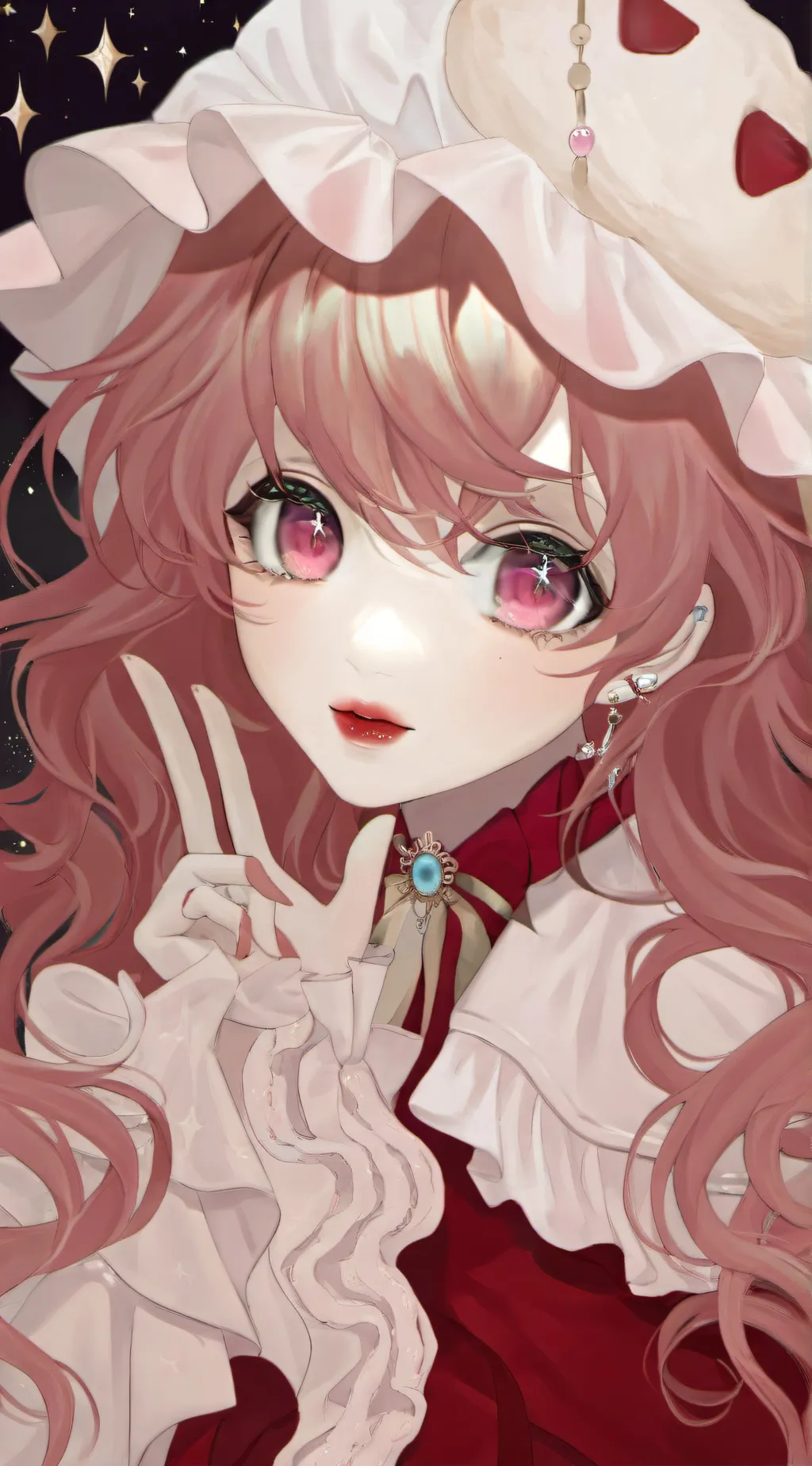 ai character: Luna background