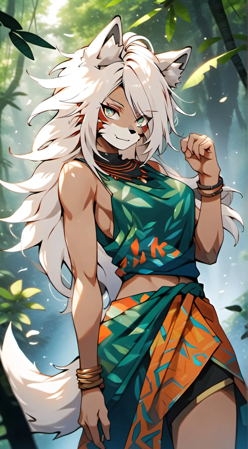 ai character: Tina background