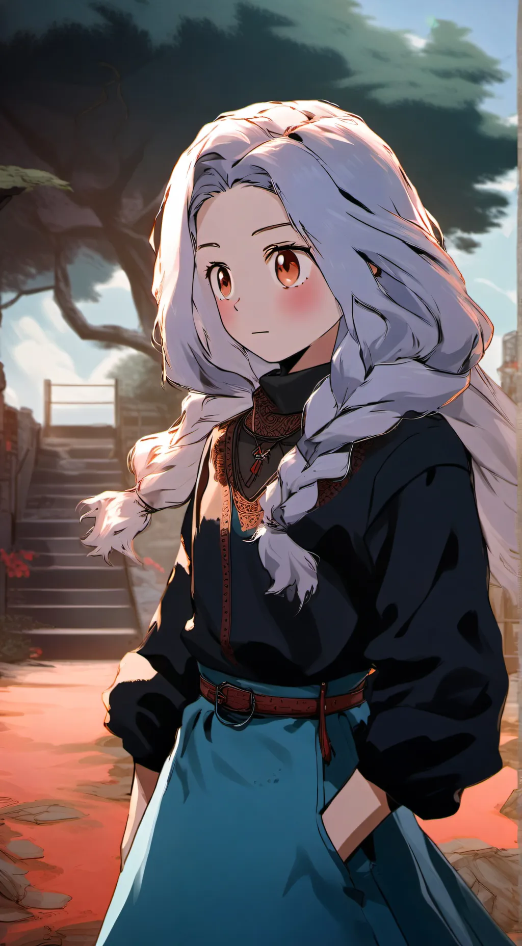 ai character: Anna  background