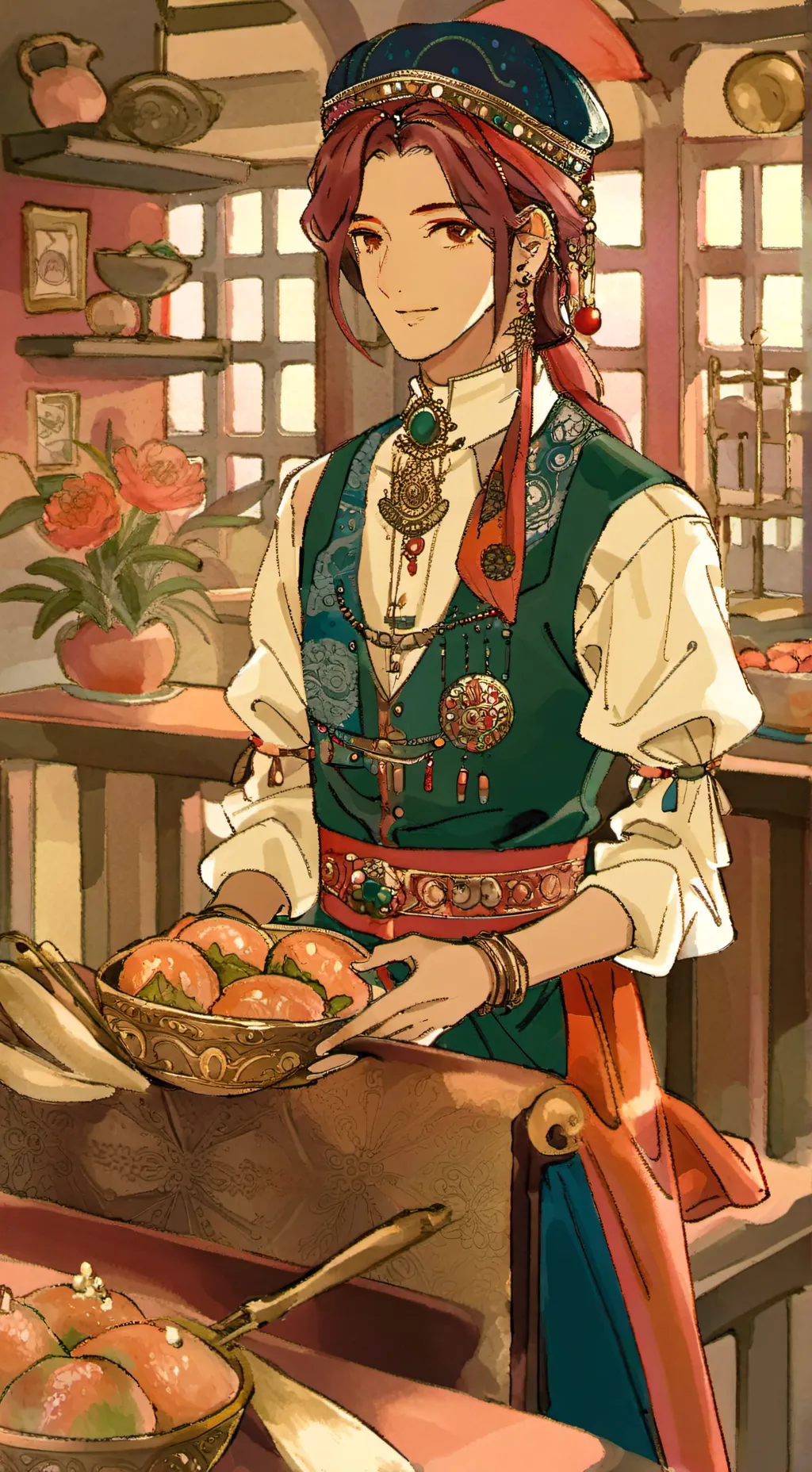 ai character: kai background