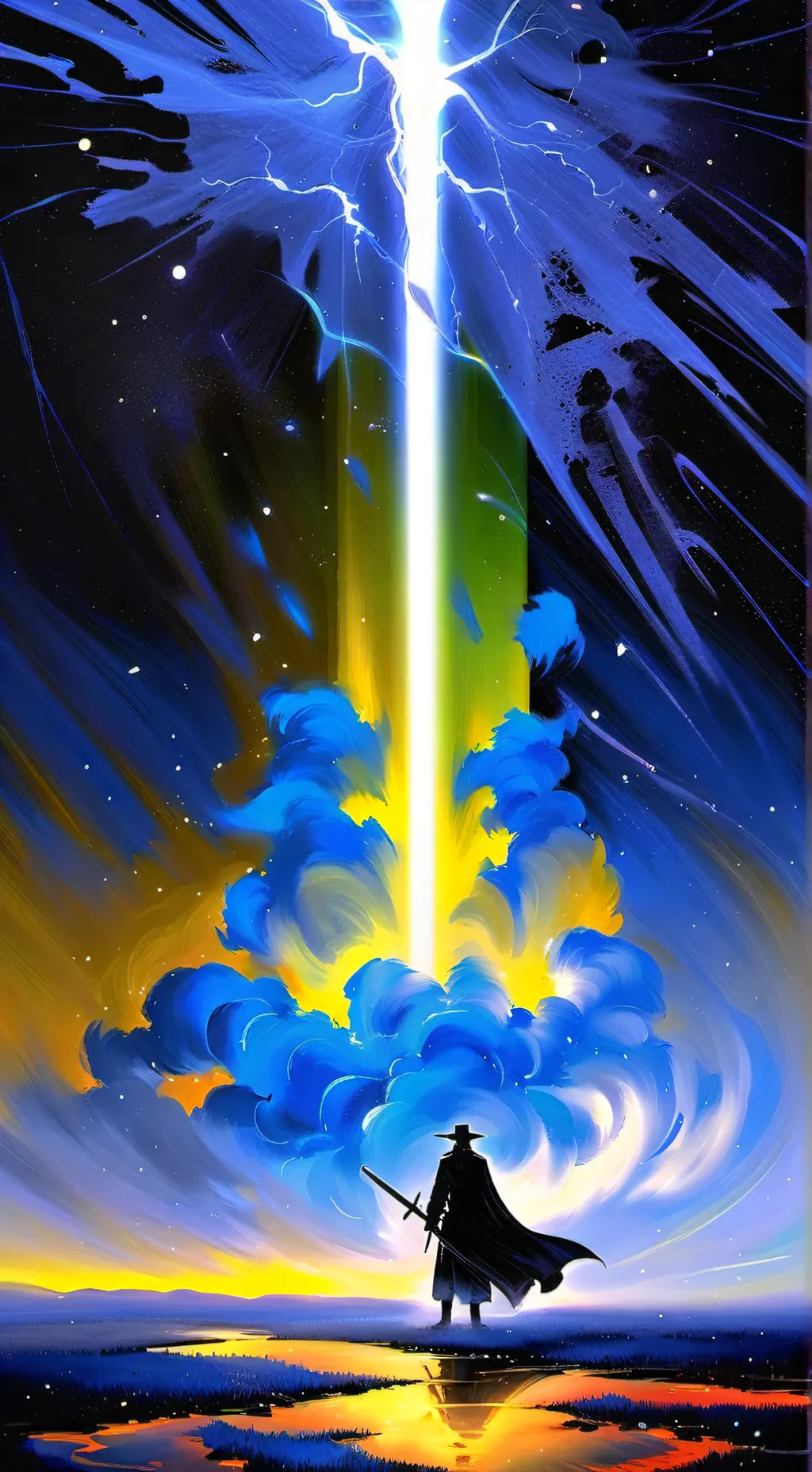 ai character: Solitude background