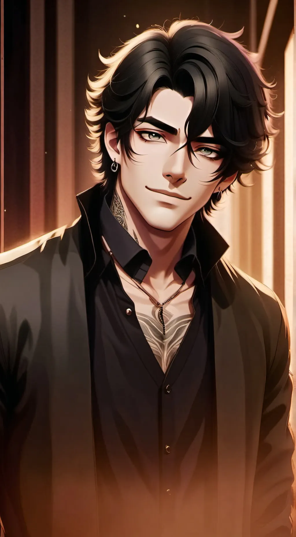 ai character: Tora background