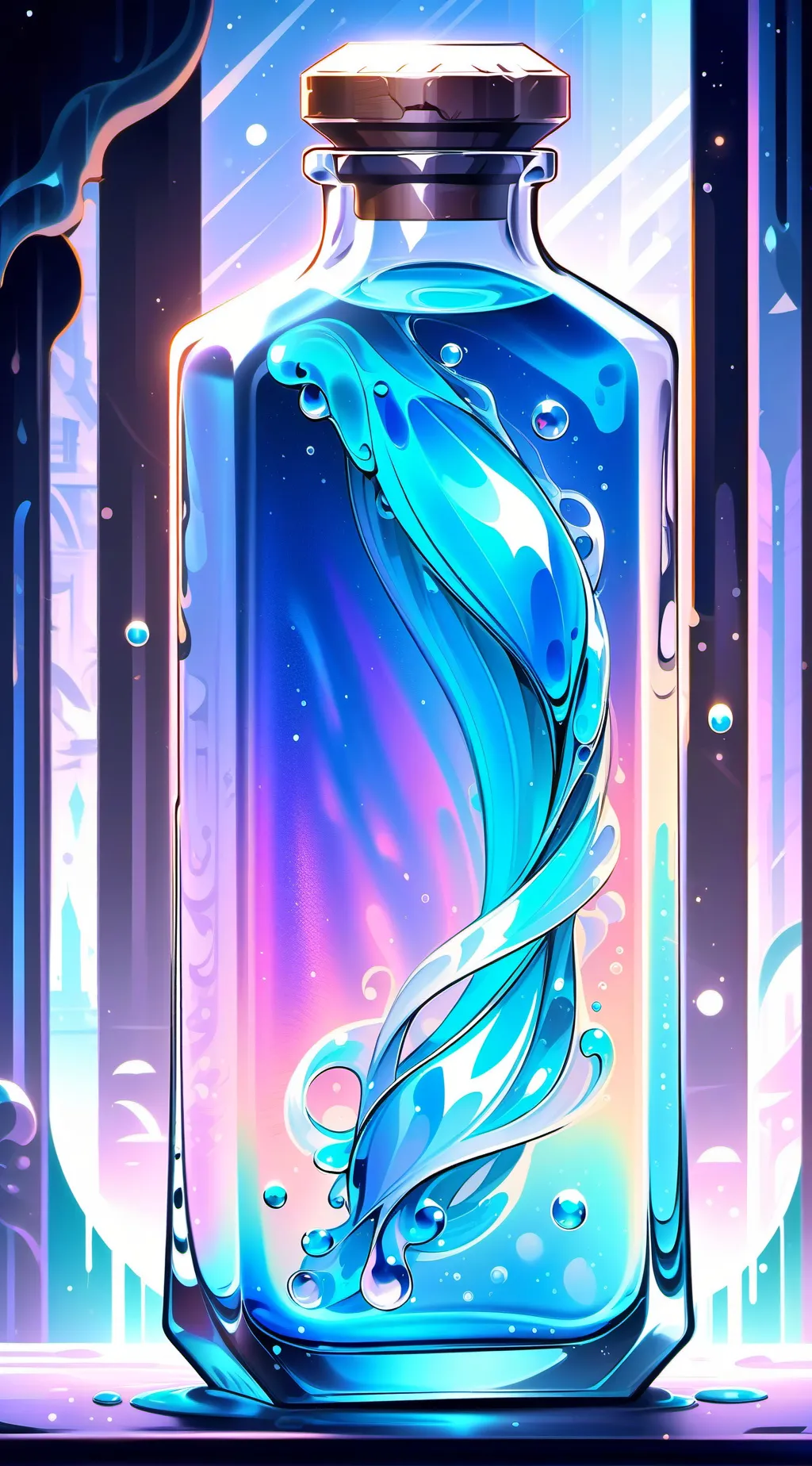 ai character: majik potion  background