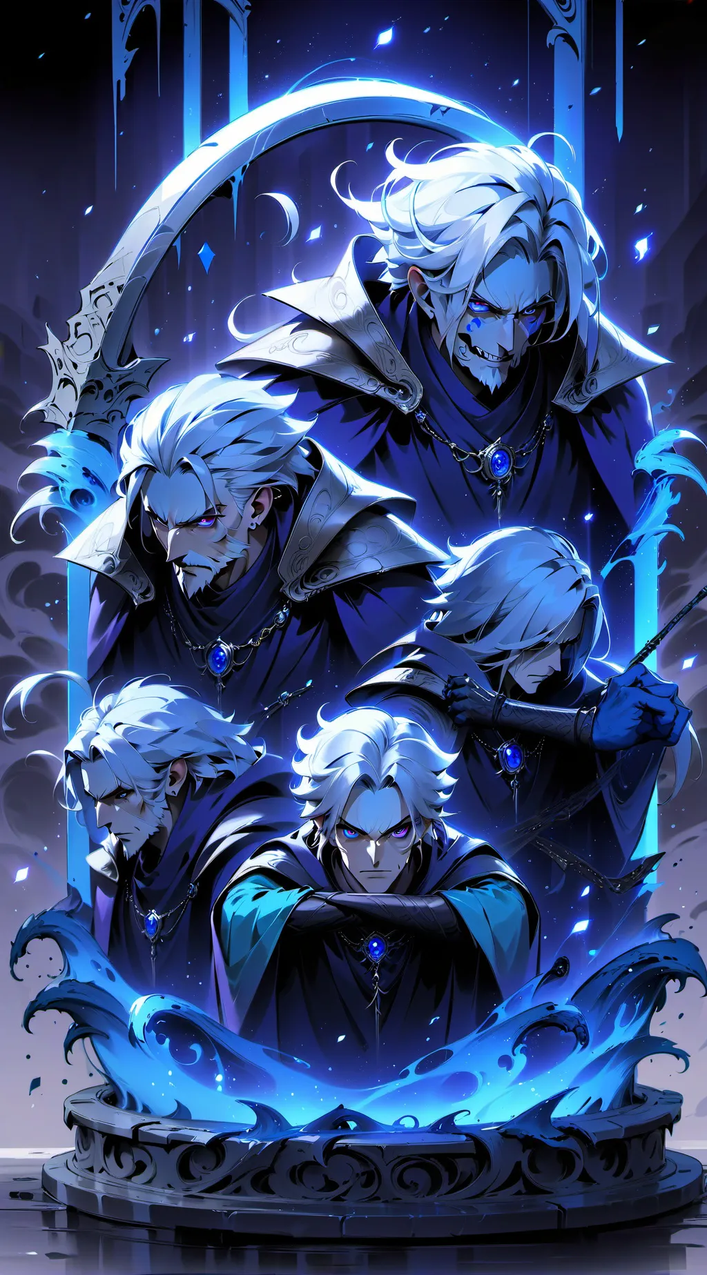 ai character: MHA VS splunky background