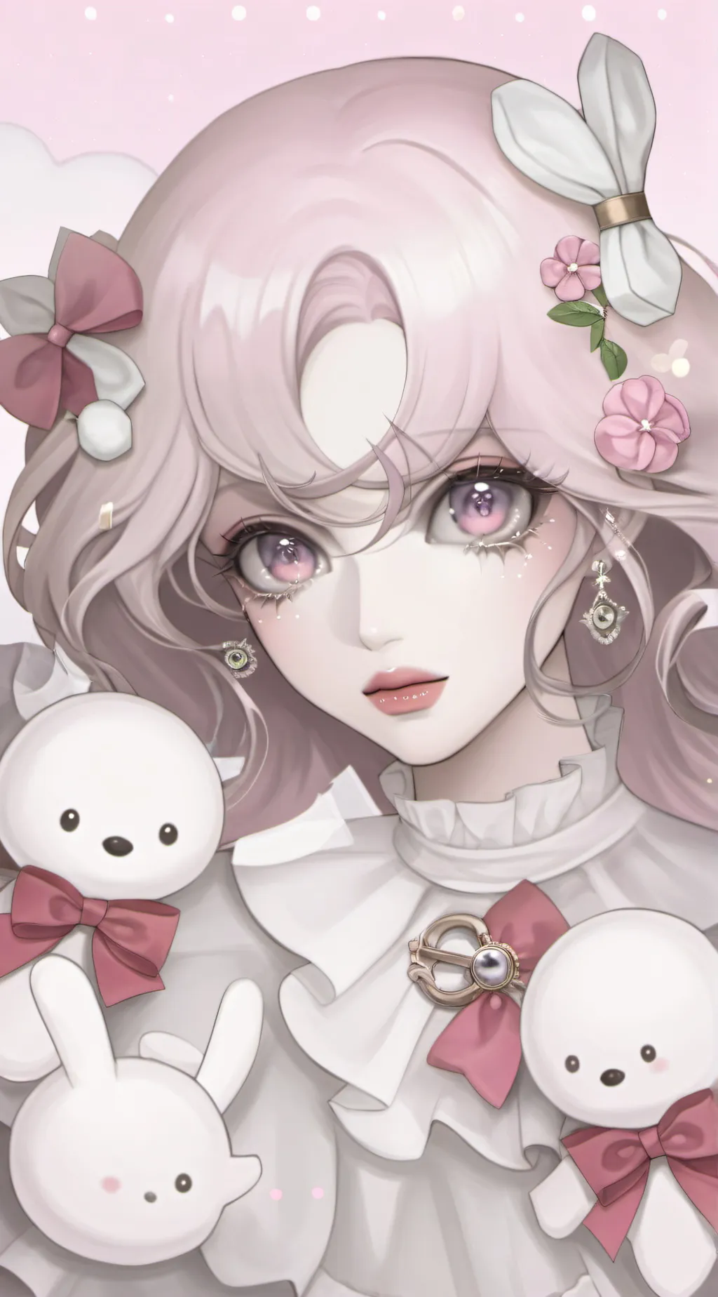 ai character: lily  background