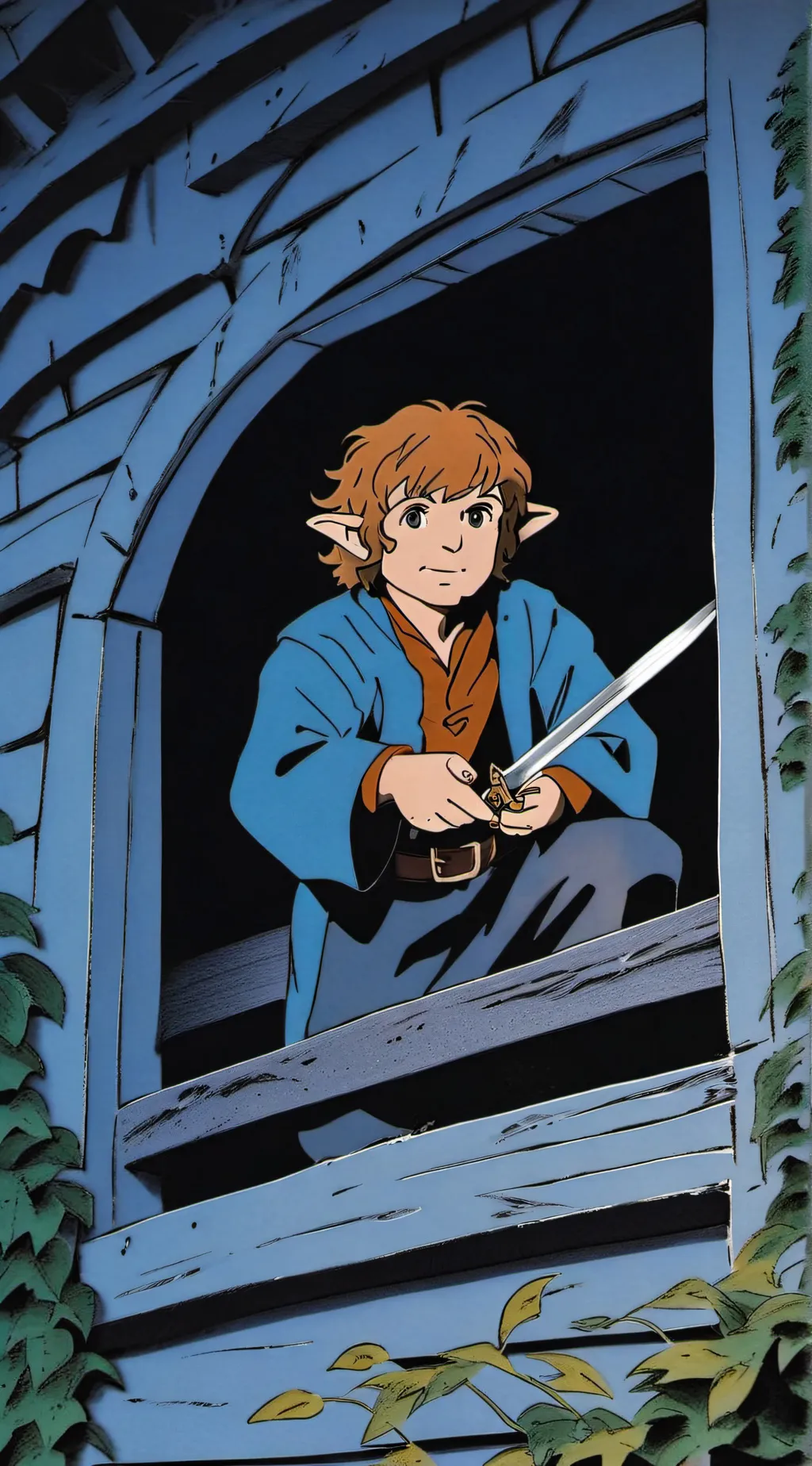 ai character: Bagginshield  background