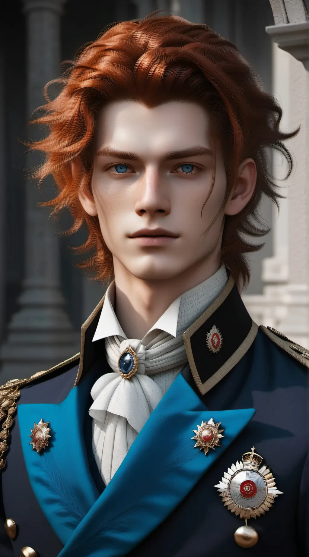 ai character: Colton Lumina background