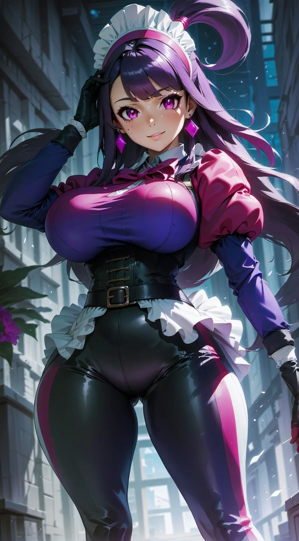 ai character: lily background