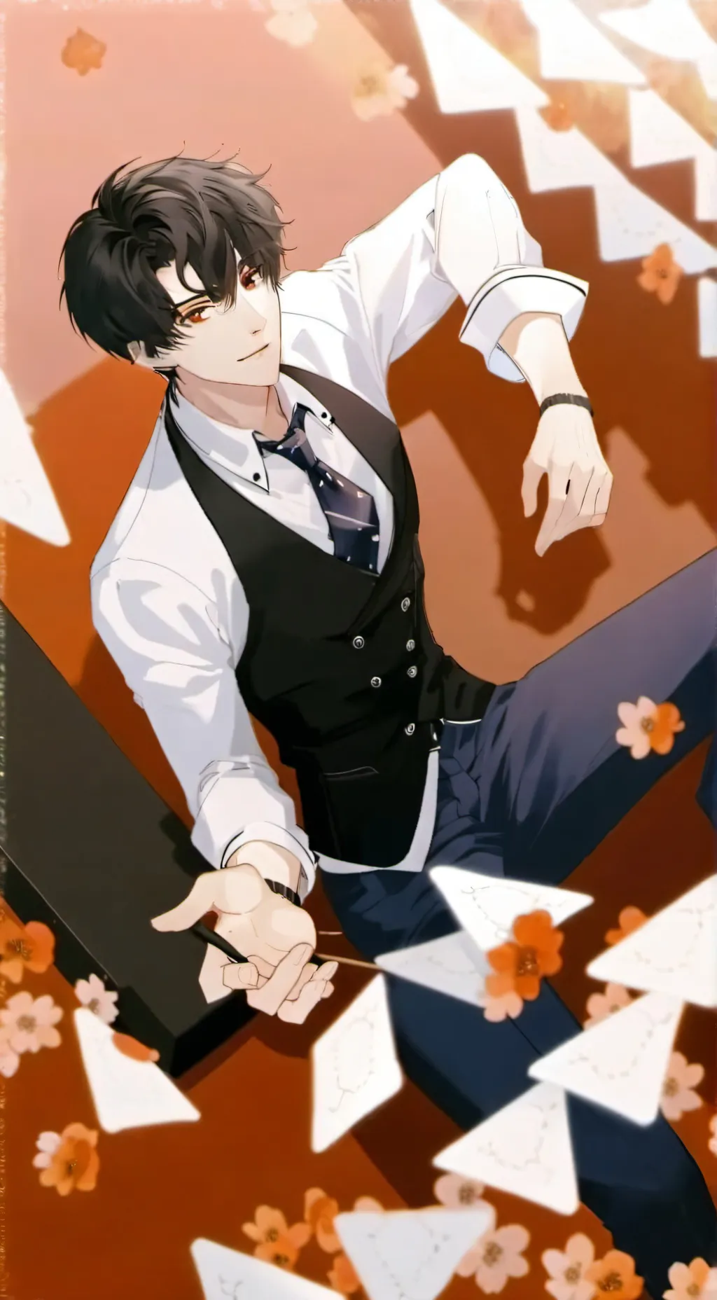 ai character: mark/ step bro background