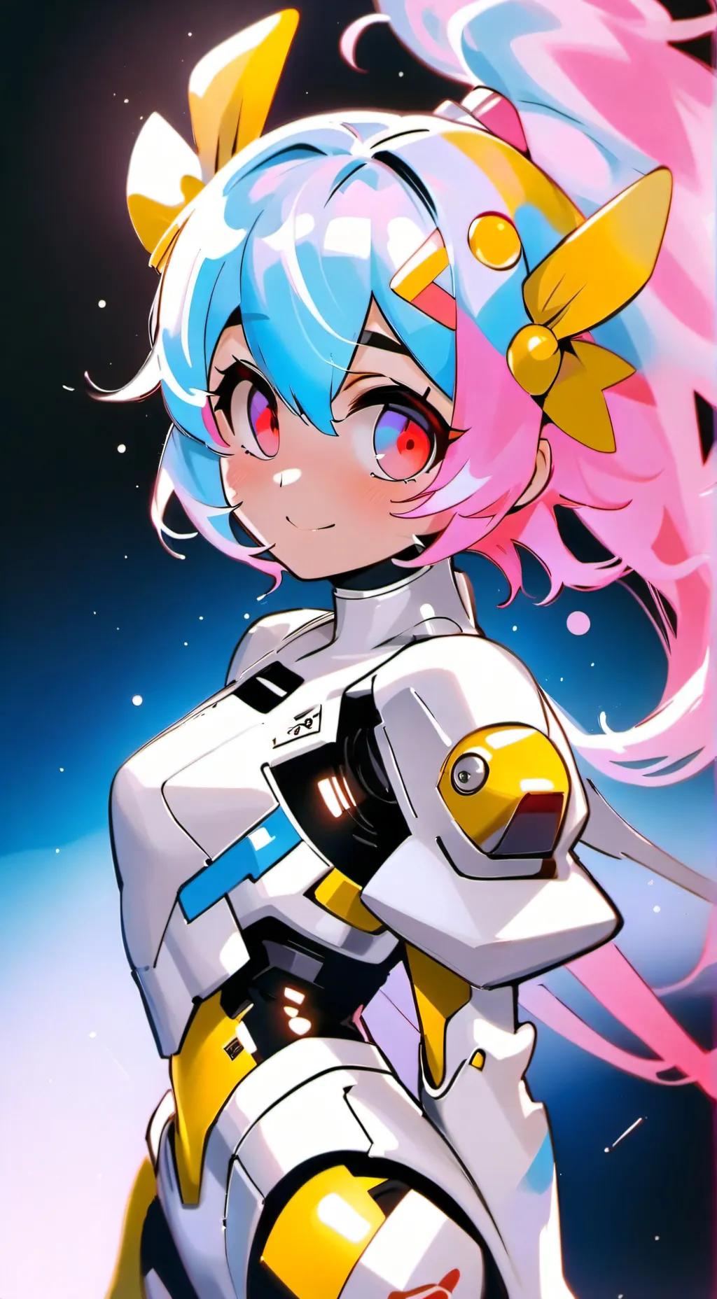 ai character: Katy  background