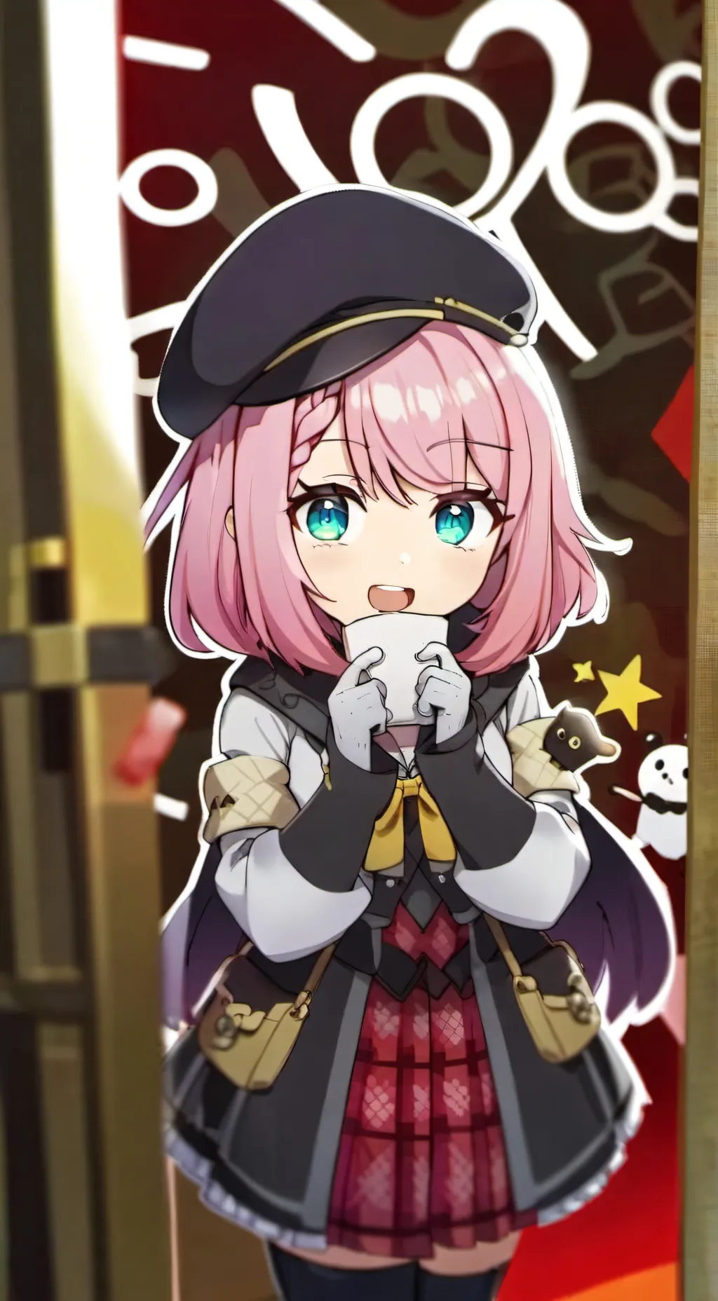 ai character: Luna background