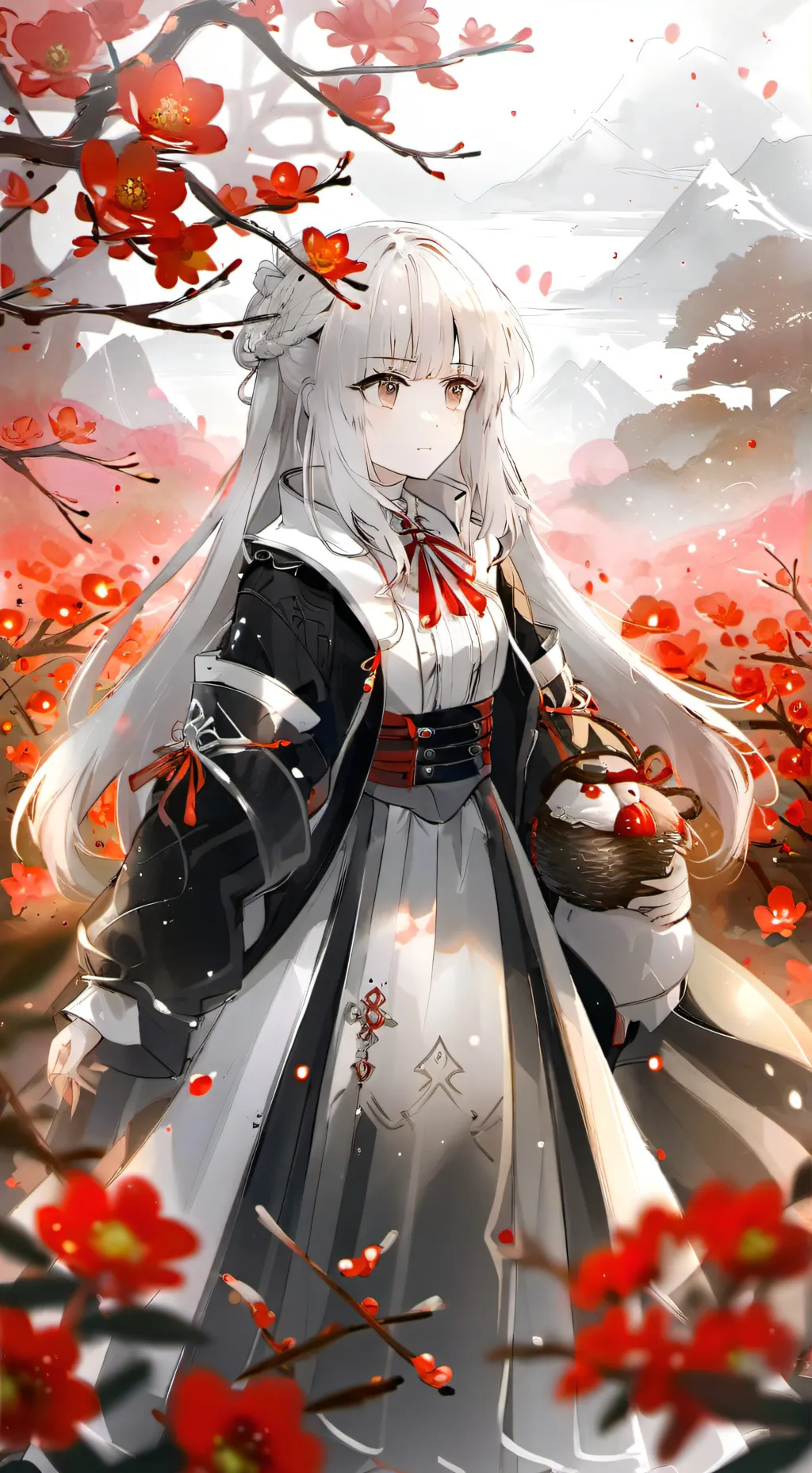 ai character: Moonrise background