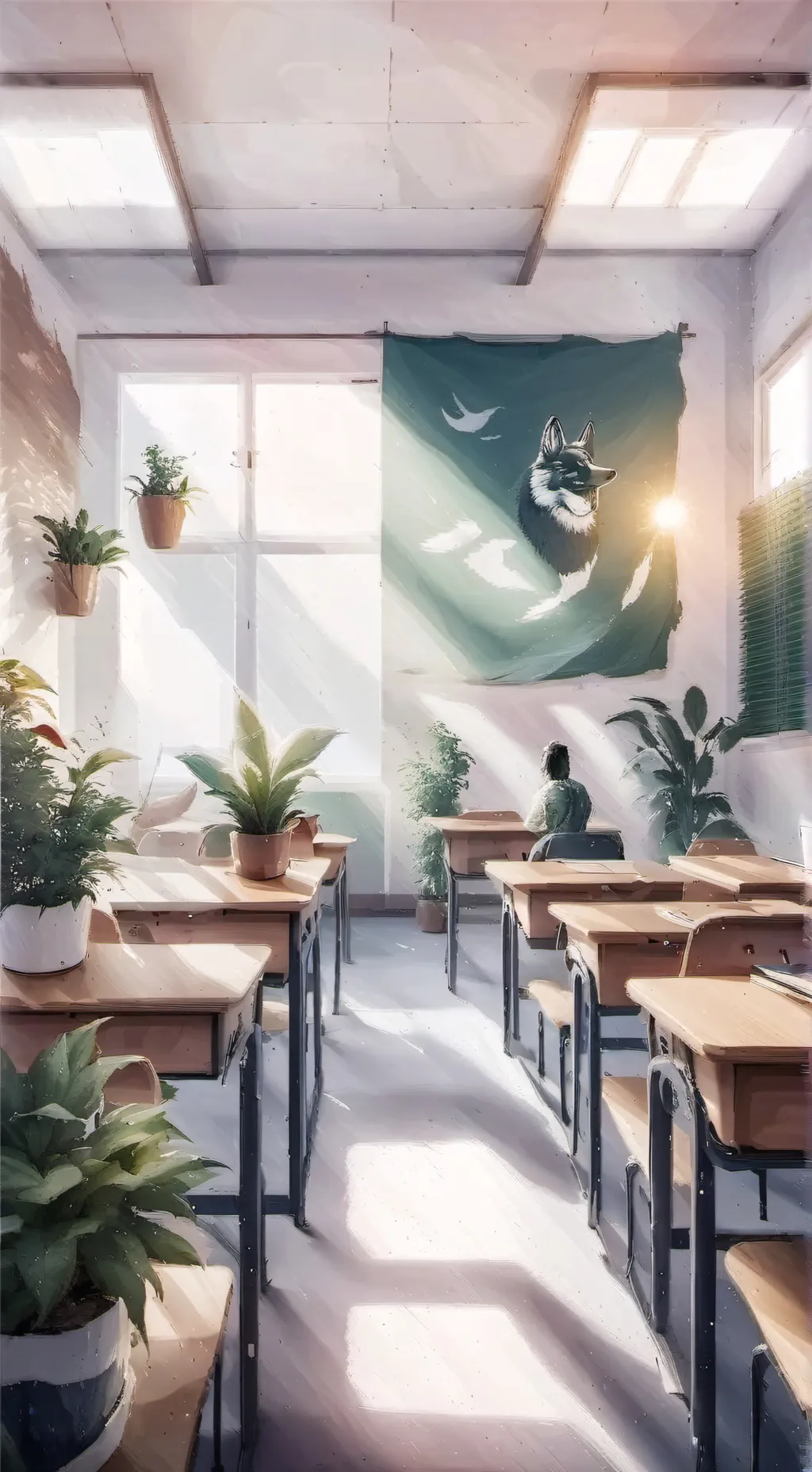 ai character: Therian school background