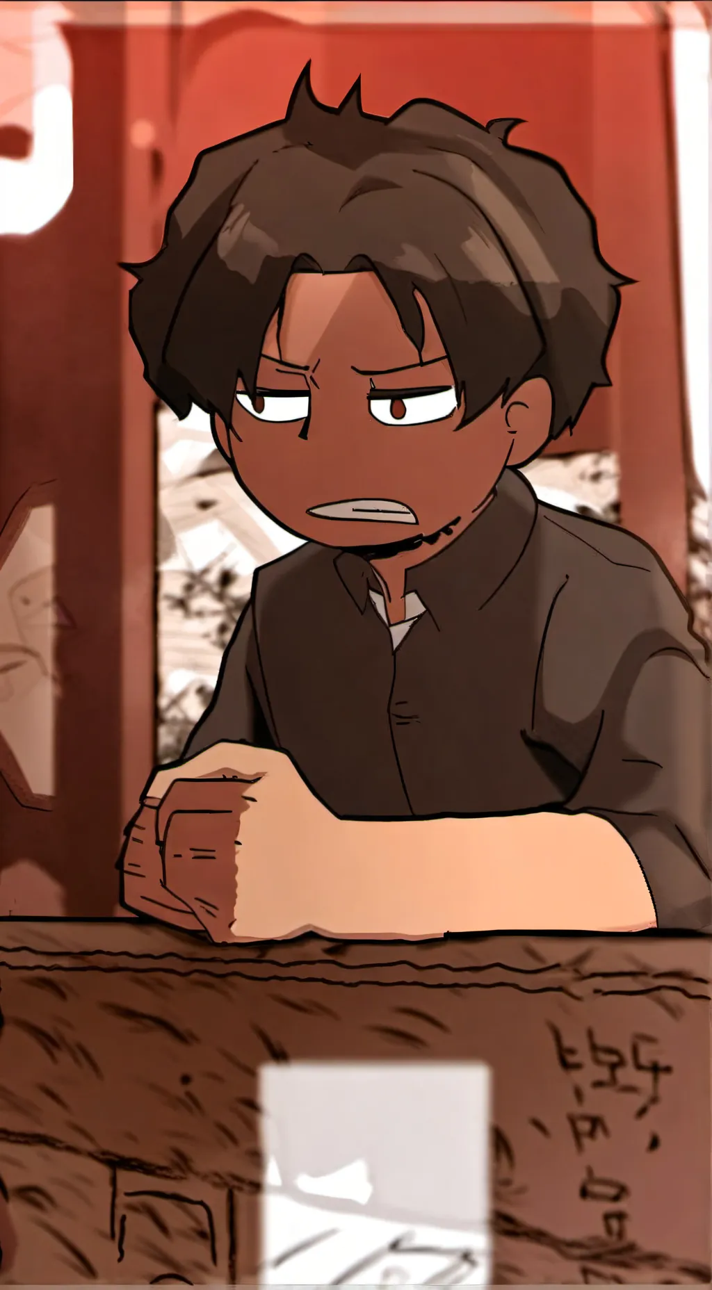 ai character: Plan3💜🤍❤️ background