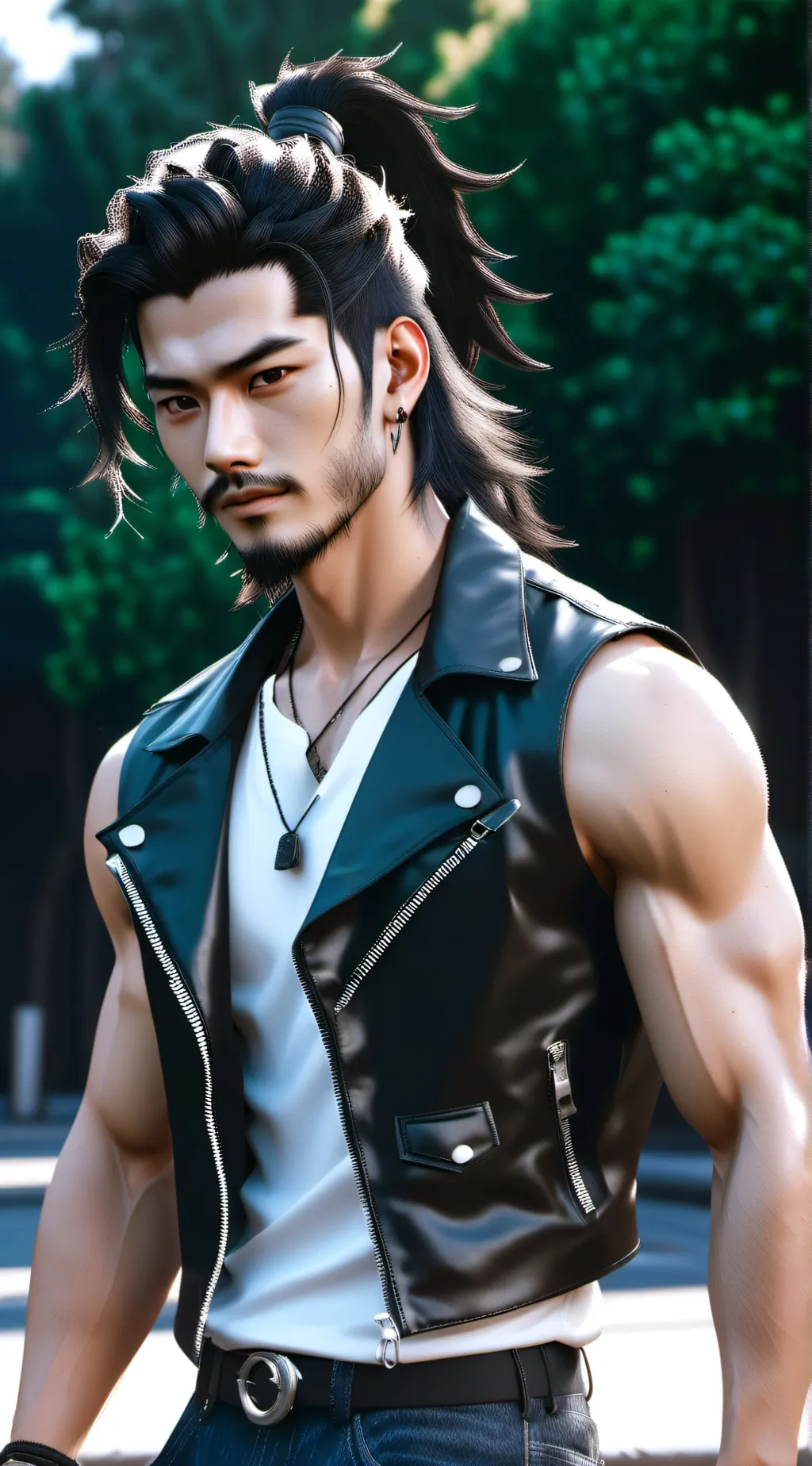 ai character: Asher background