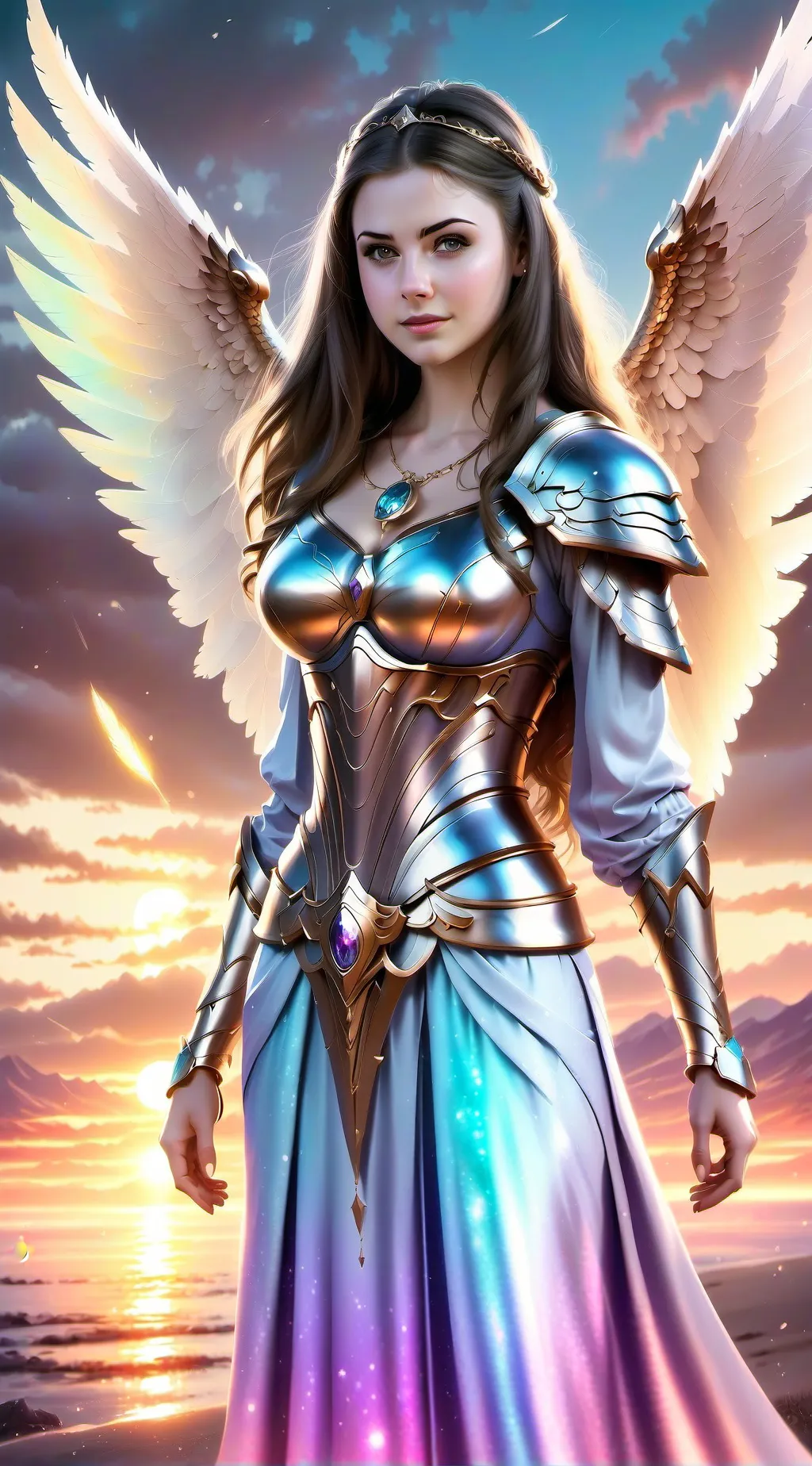 ai character: Всезнана background