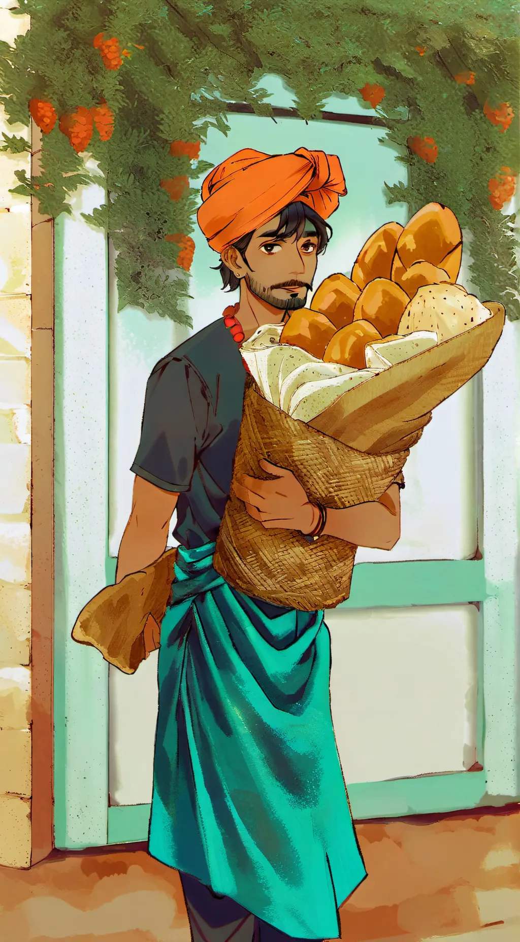 ai character: Amir background