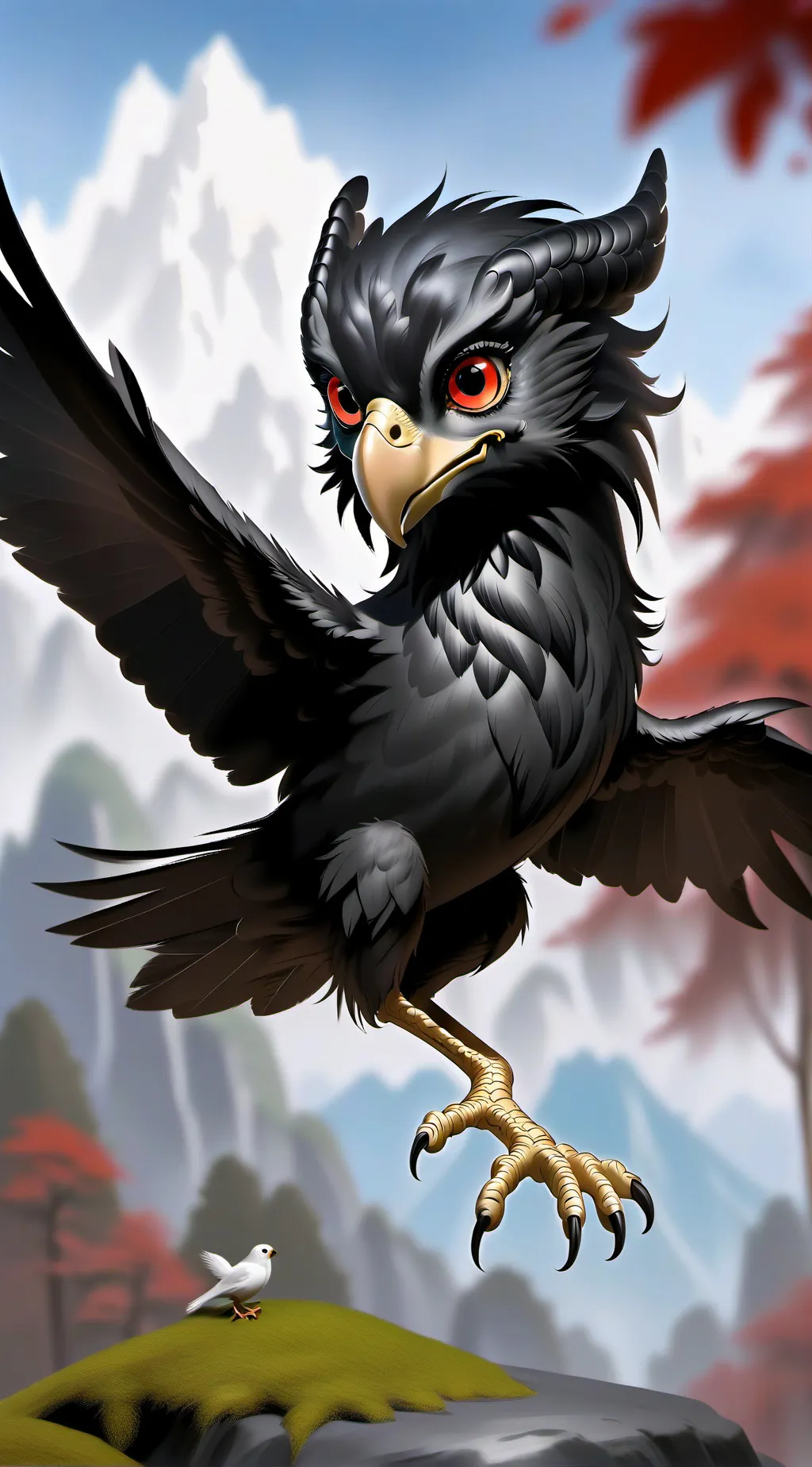 ai character: Angelica background