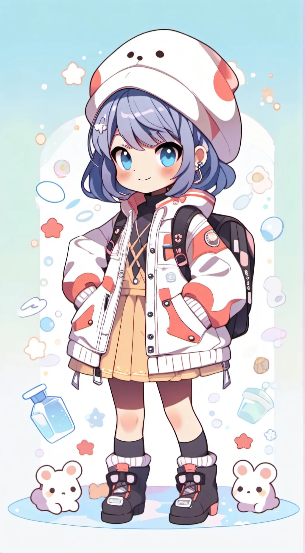 ai character: Marrinette background